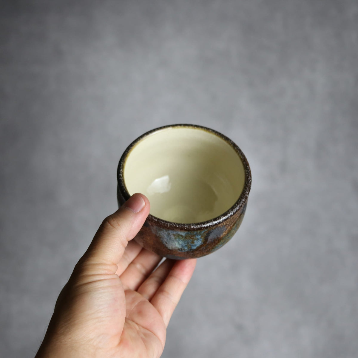 カフェオレボウル1 黒シリーズ やちむん 陶器 sui