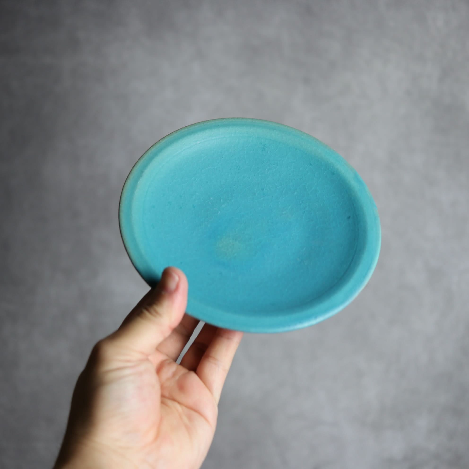 5寸皿1 ペルシャ釉 やちむん 陶器 陶と厨子甕 ひ窯 やちむん 陶器.