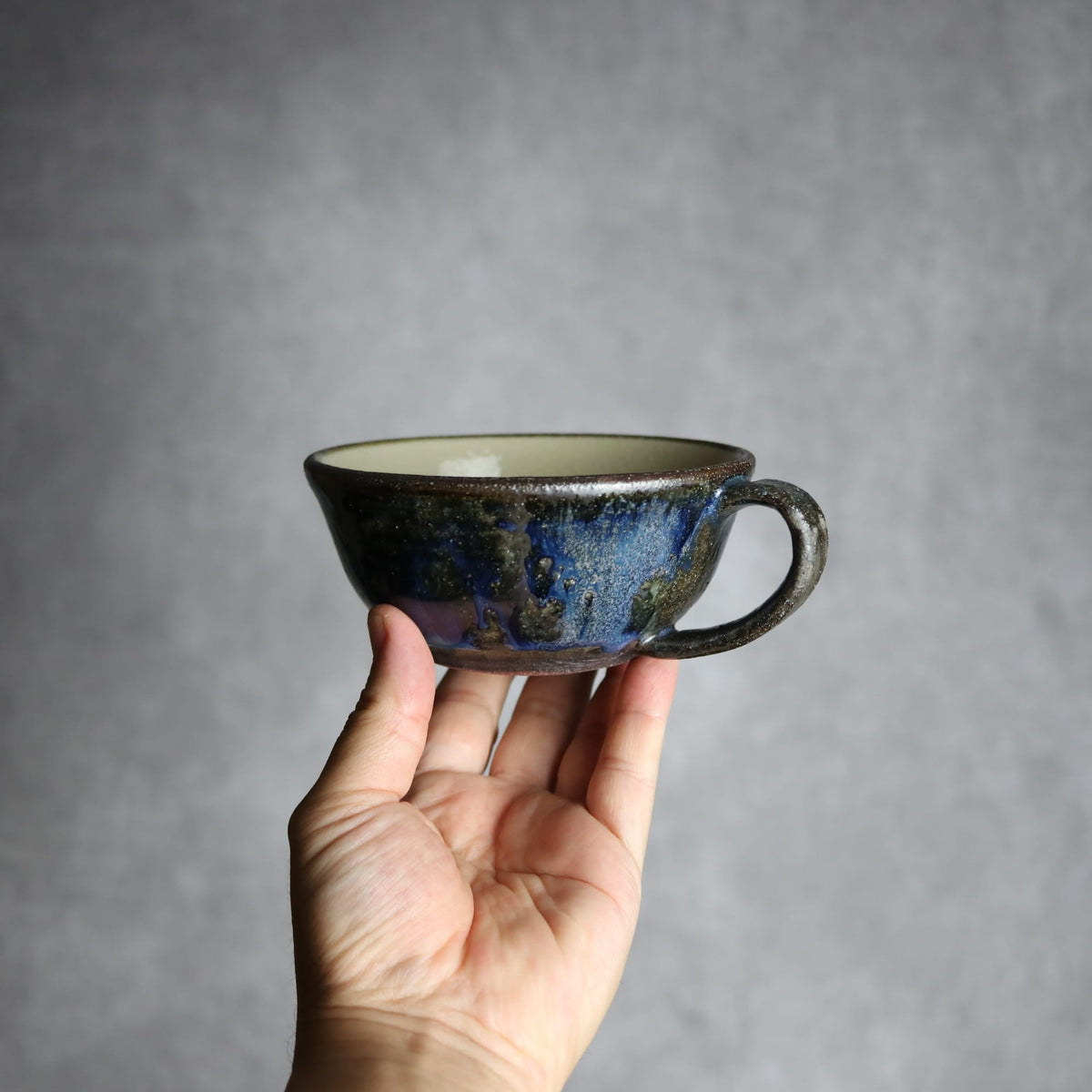 スープカップ1 孔雀 やちむん 陶器 sui