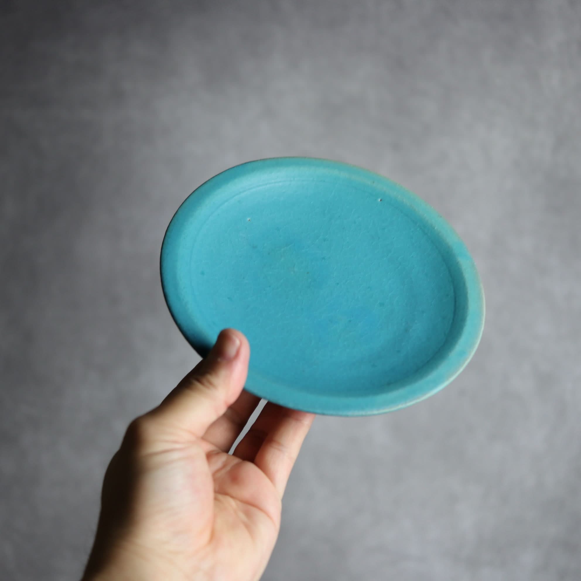 5寸皿2 ペルシャ釉 やちむん 陶器 陶と厨子甕 ひ窯 やちむん 陶器.