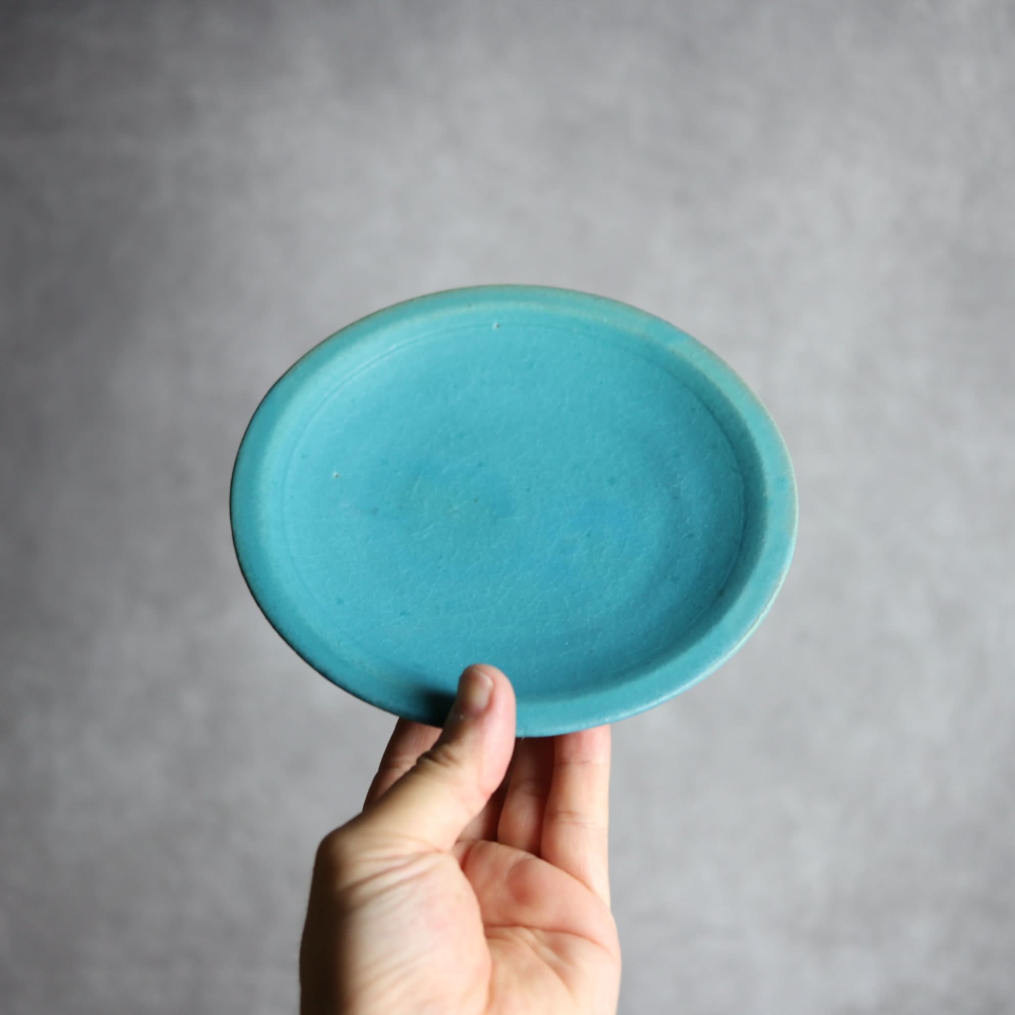 5寸皿2 ペルシャ釉 やちむん 陶器 陶と厨子甕 ひ窯 やちむん 陶器.