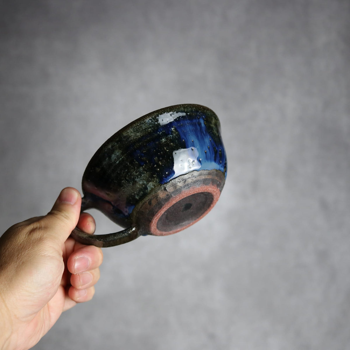 スープカップ1 孔雀 やちむん 陶器 sui