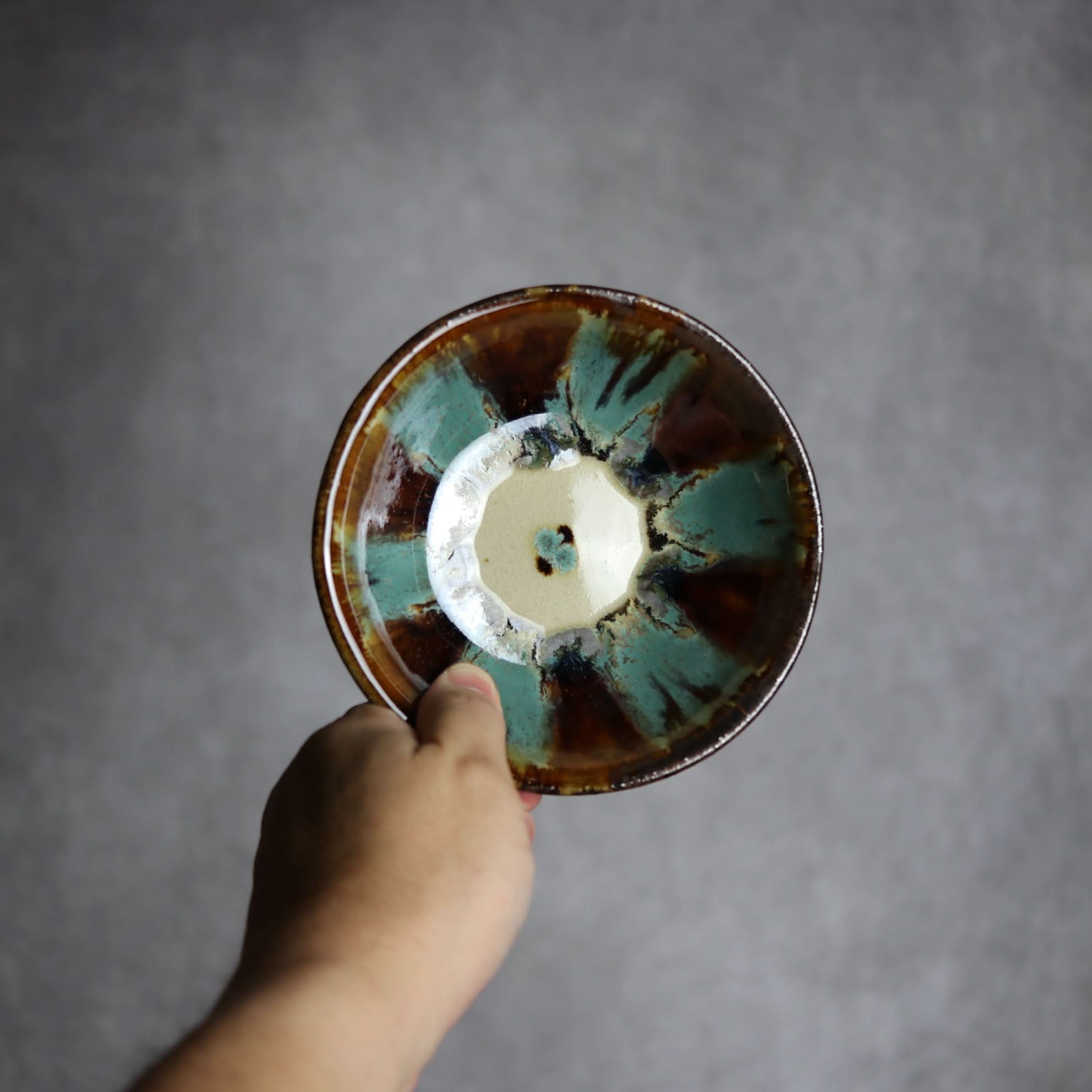 小鉢1 三彩紋 やちむん 陶器 エドメ陶房 やちむん 陶器.