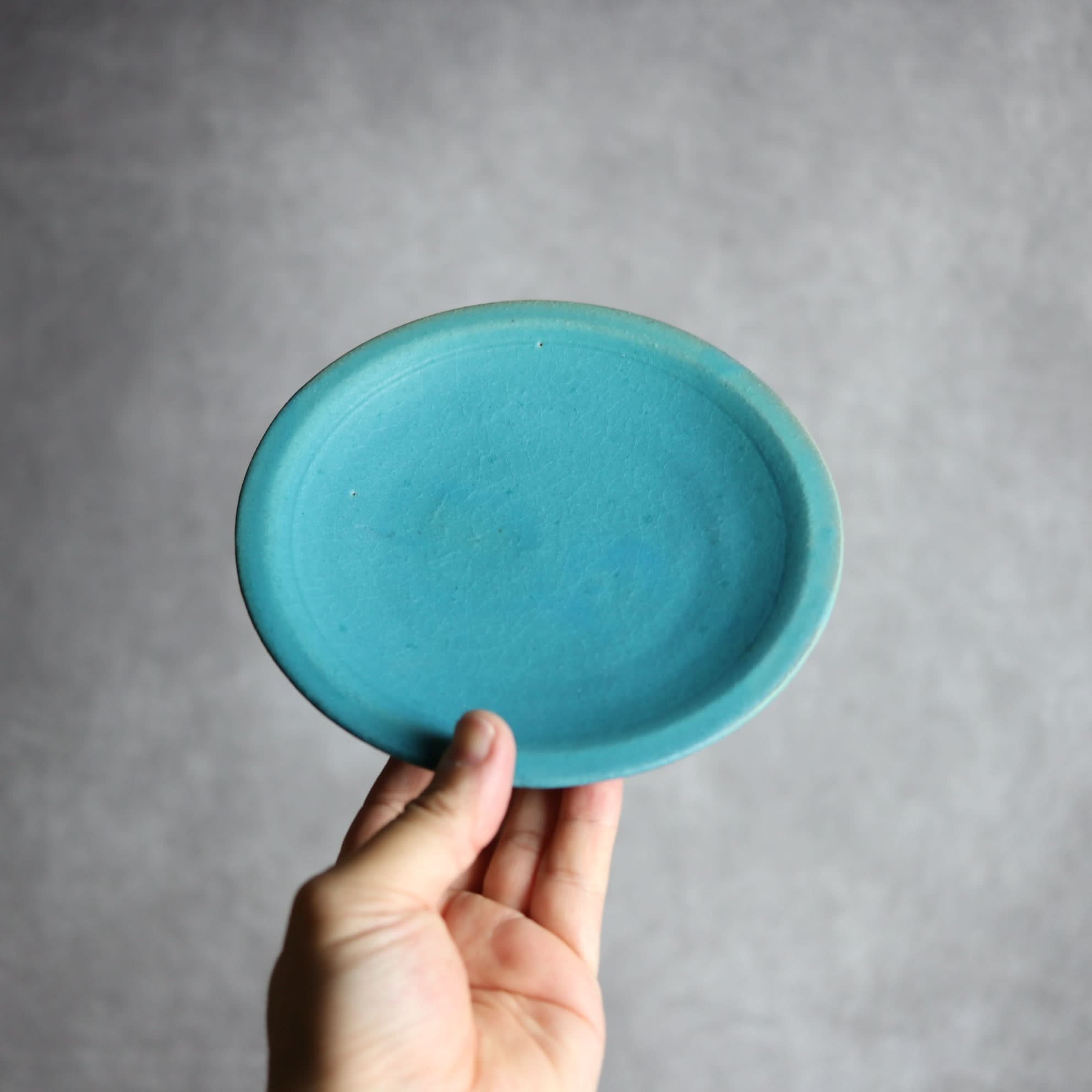 5寸皿2 ペルシャ釉 やちむん 陶器 陶と厨子甕 ひ窯 やちむん 陶器.