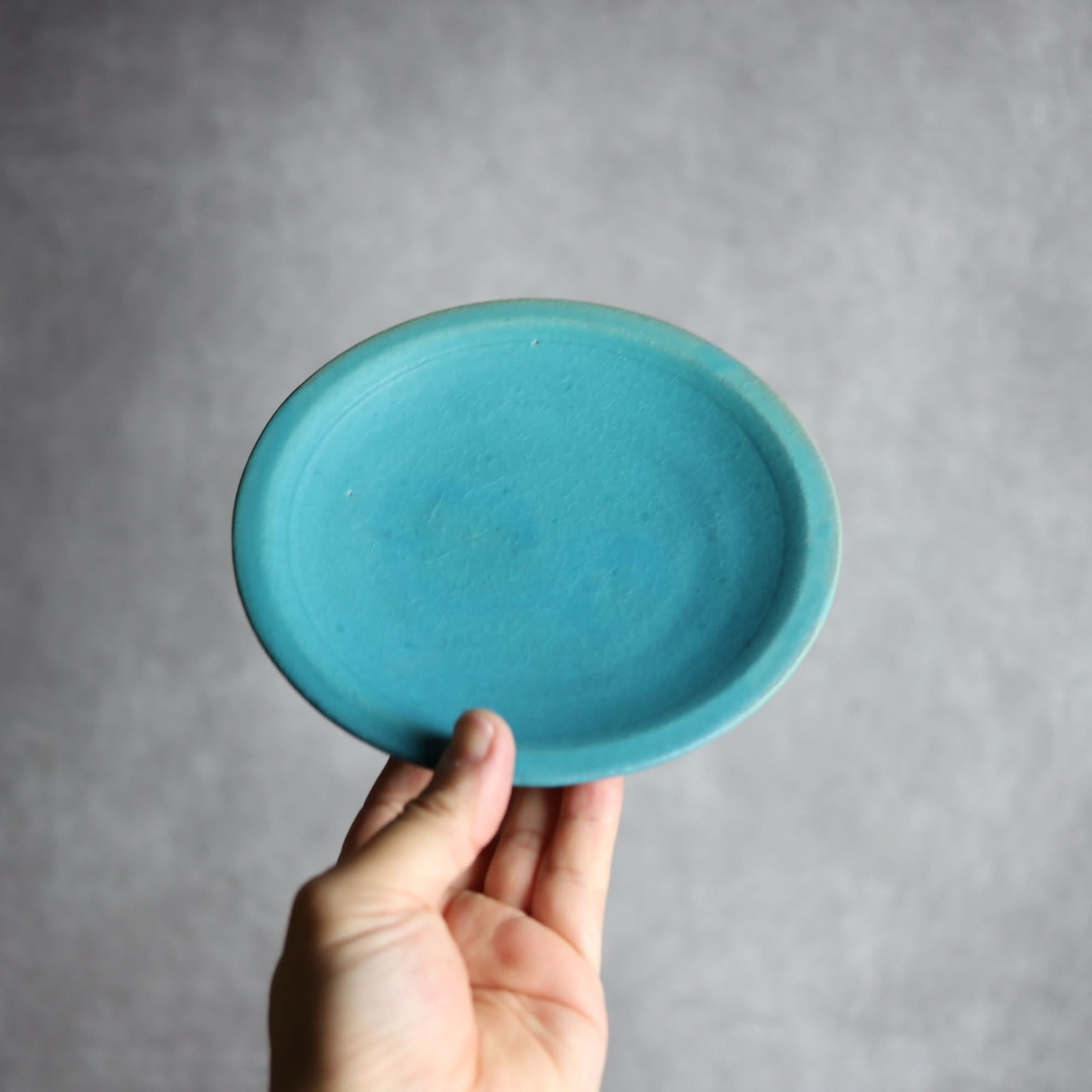 5寸皿2 ペルシャ釉 やちむん 陶器 陶と厨子甕 ひ窯 やちむん 陶器.