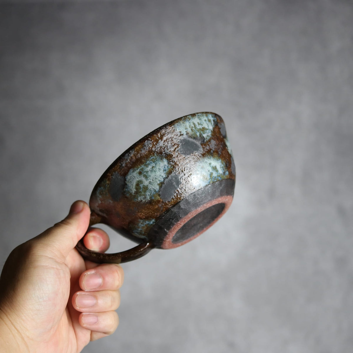 スープカップ1 黒シリーズ やちむん 陶器 sui