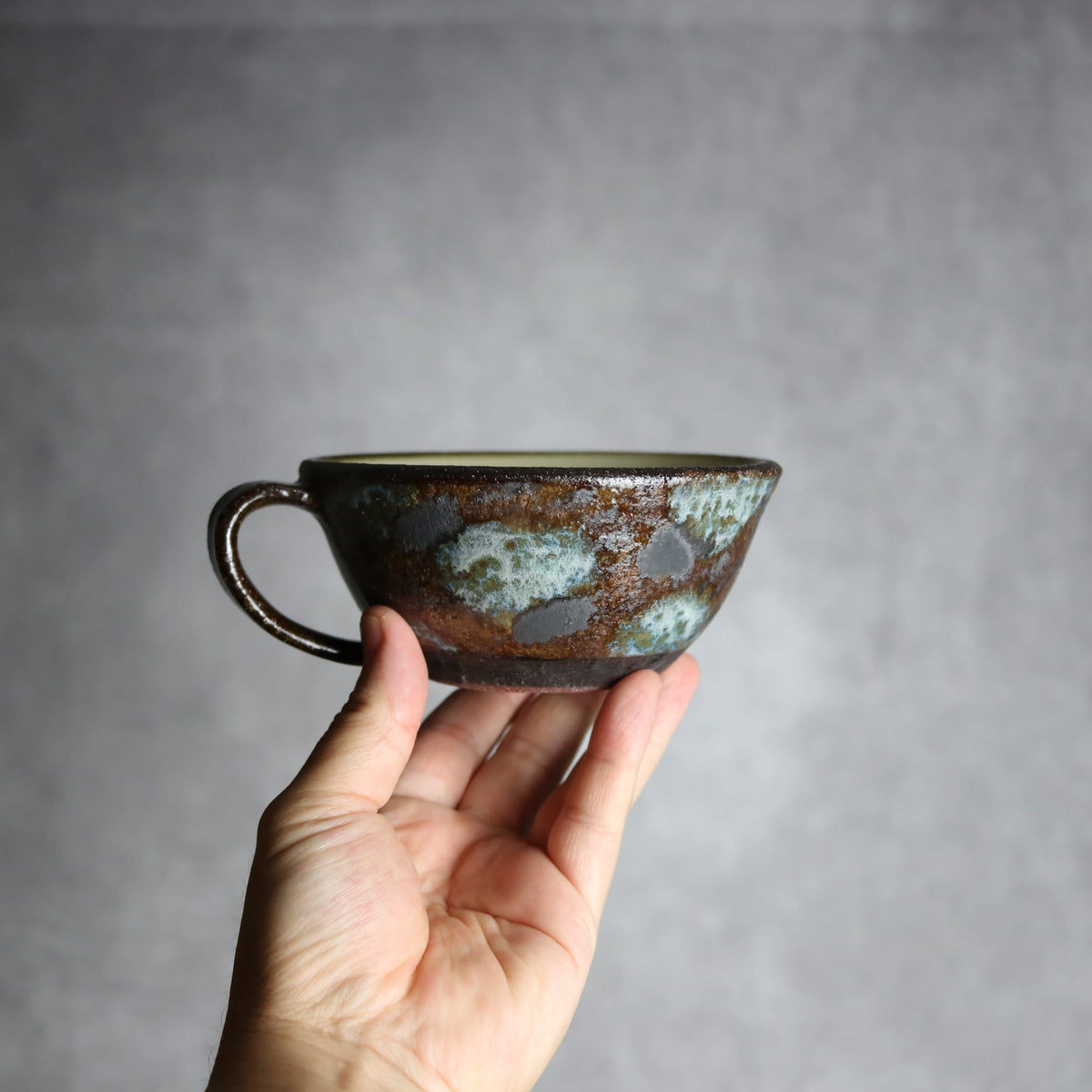 スープカップ1 黒シリーズ やちむん 陶器 sui