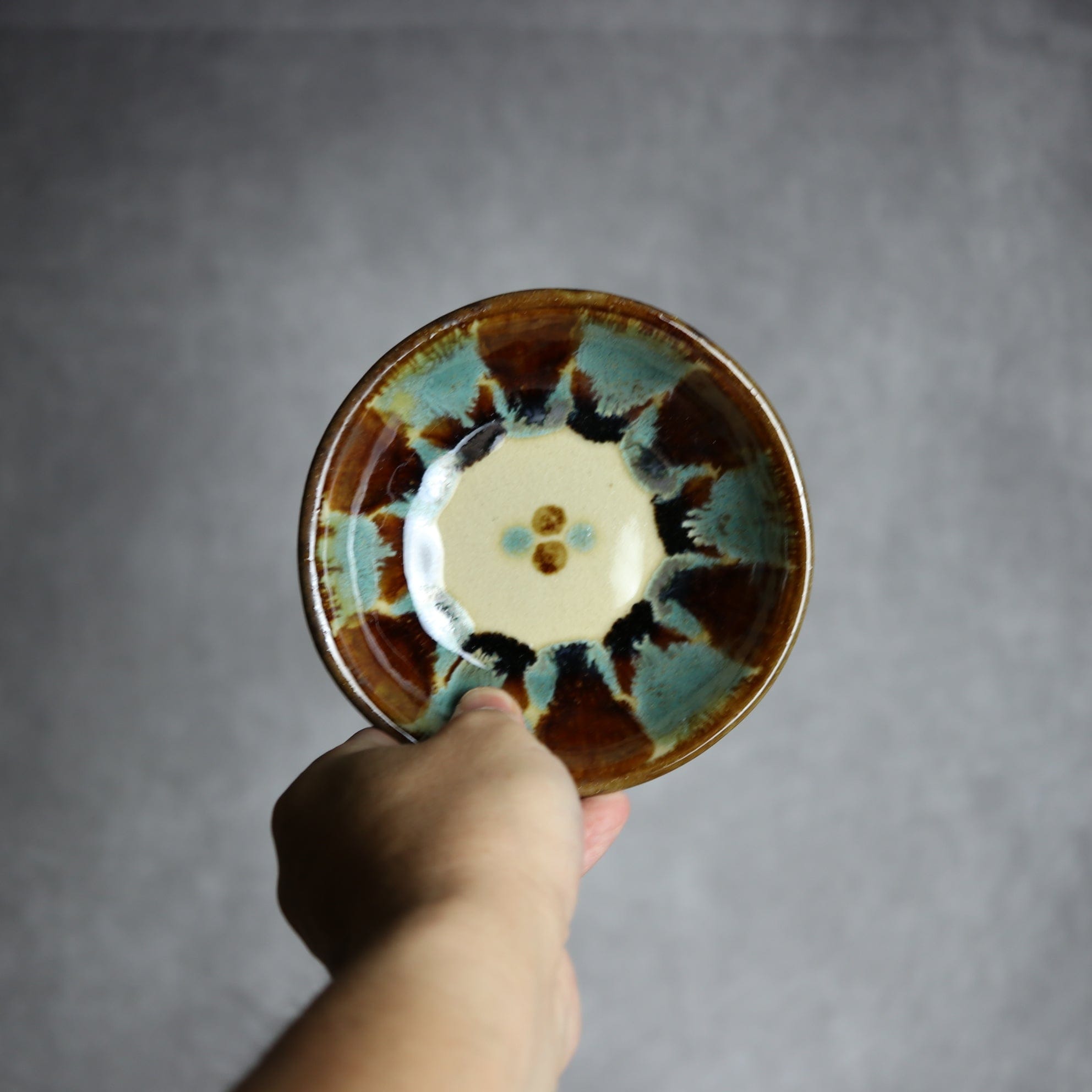 小鉢2 三彩紋 やちむん 陶器 エドメ陶房 やちむん 陶器.