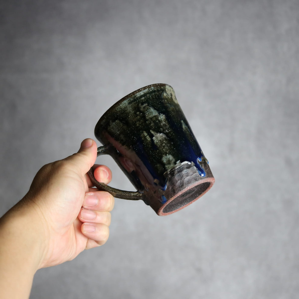 ビアマグ1 孔雀 やちむん 陶器 sui