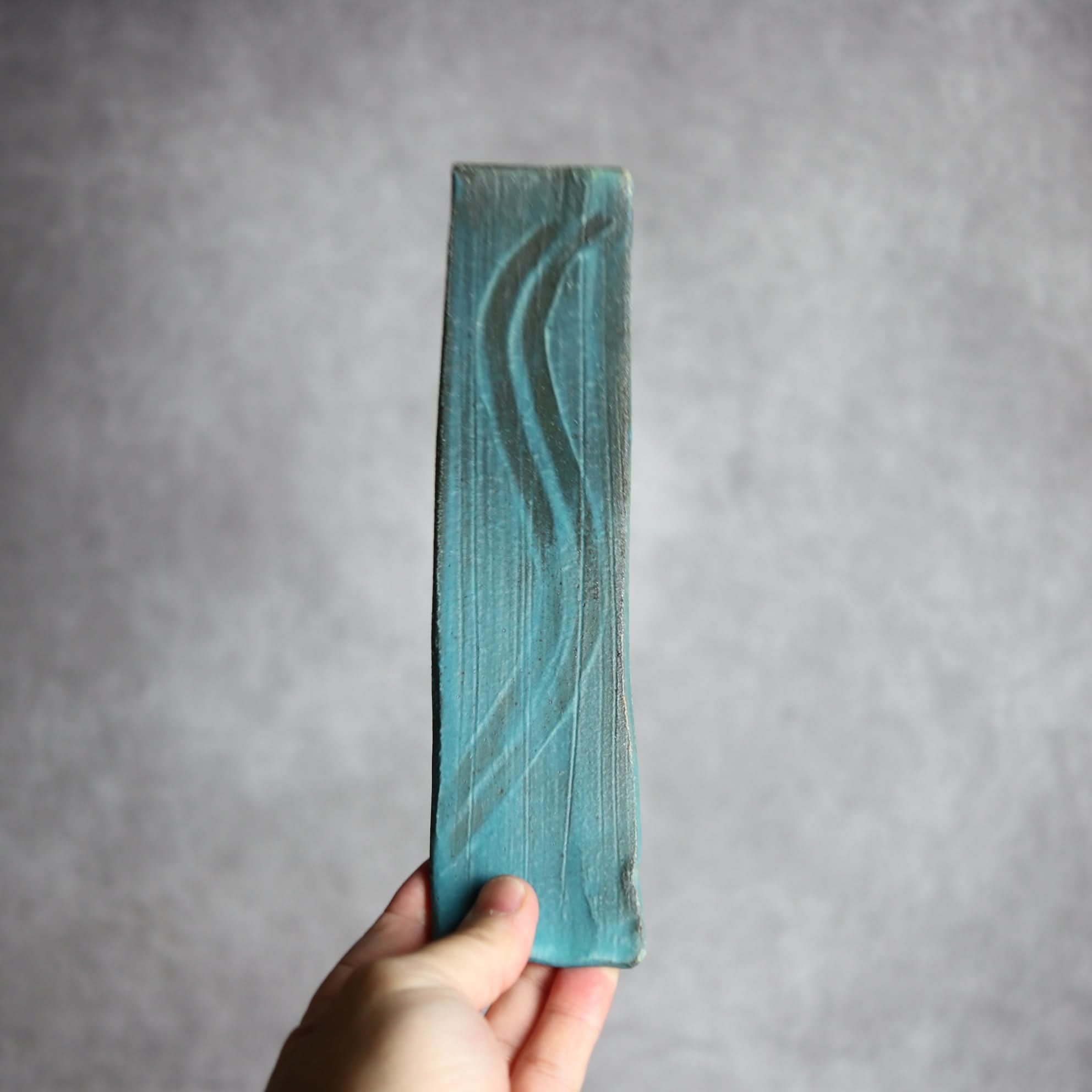 細長板皿3 ペルシャ釉 やちむん 陶器 陶と厨子甕 ひ窯 やちむん 陶器.