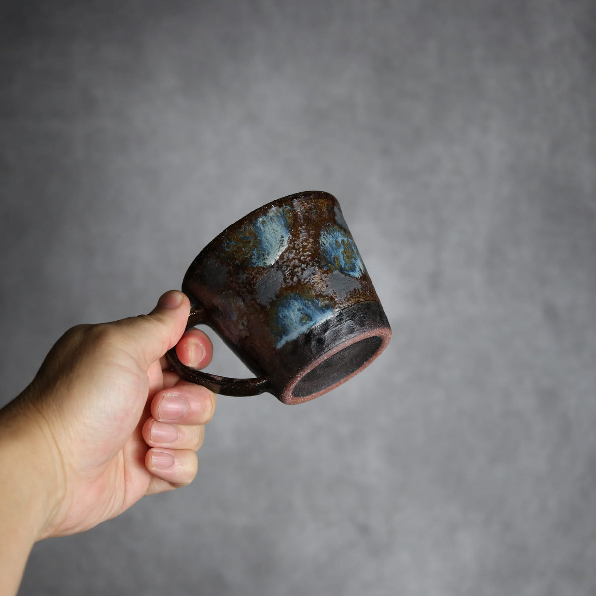 コーヒーカップ1 黒シリーズ やちむん 陶器 sui