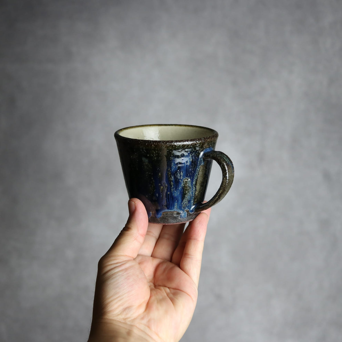 コーヒーカップ1 孔雀 やちむん 陶器 sui