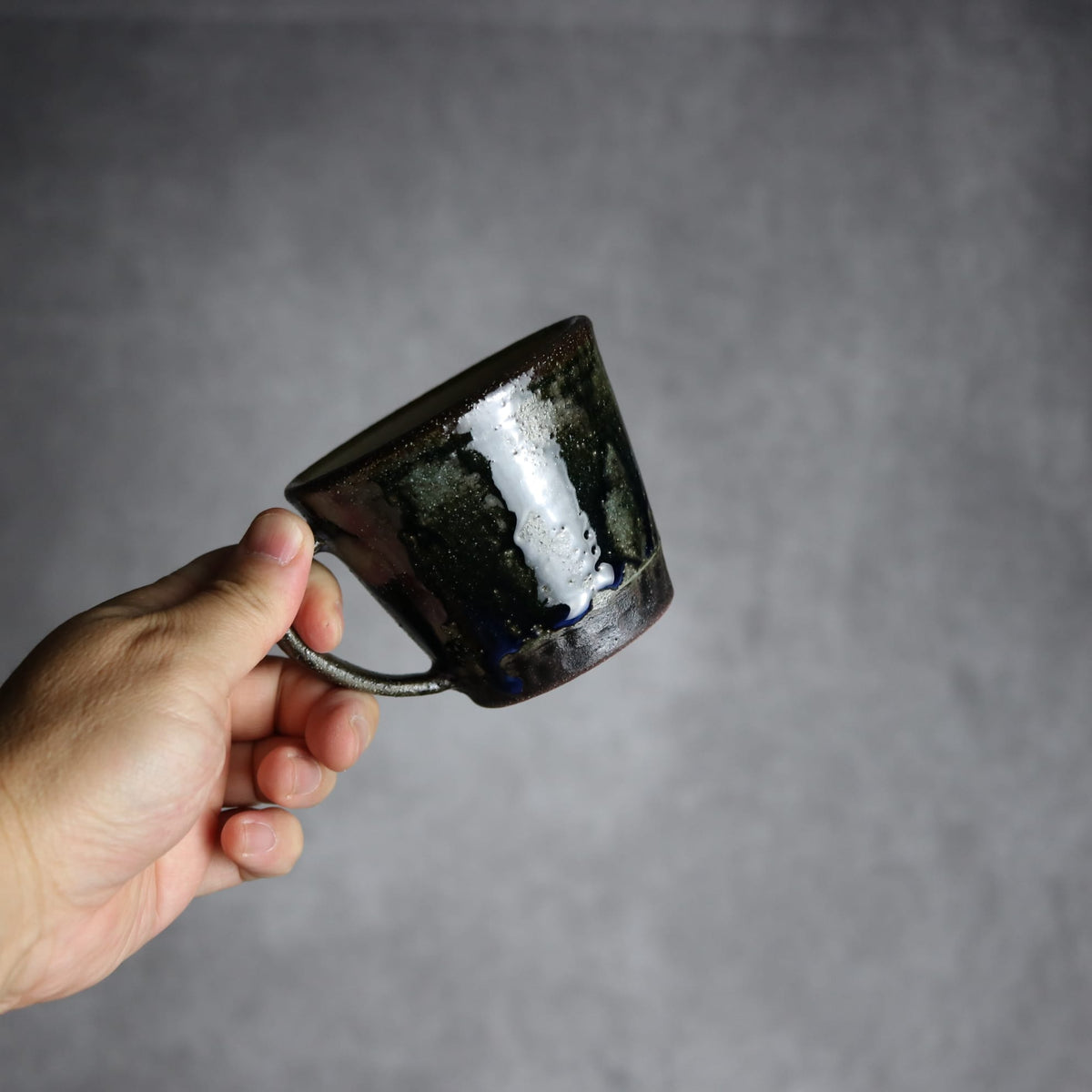 コーヒーカップ1 孔雀 やちむん 陶器 sui