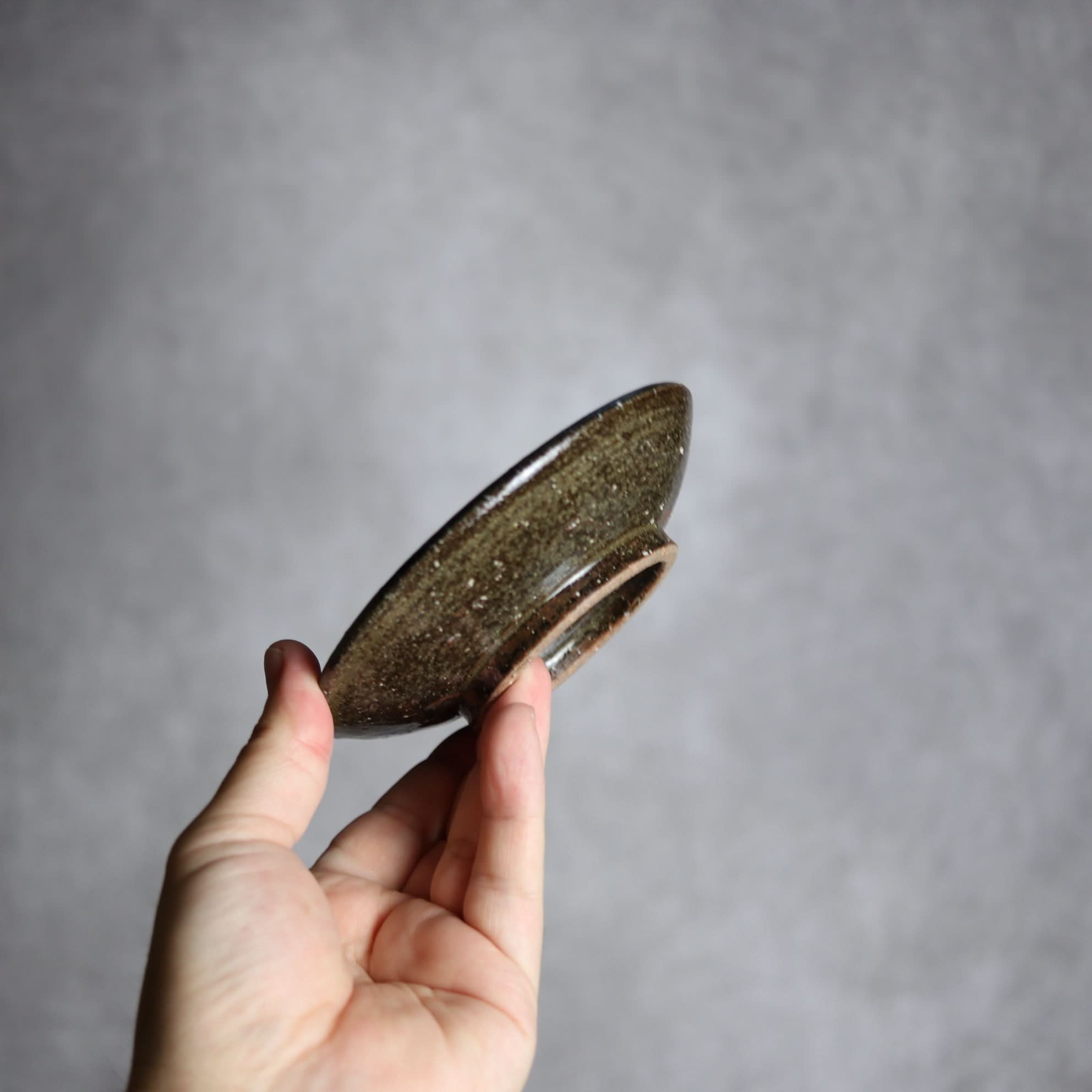 4寸皿 青 緑 唐草 やちむん 陶器 陶芸こまがた やちむん 陶器.