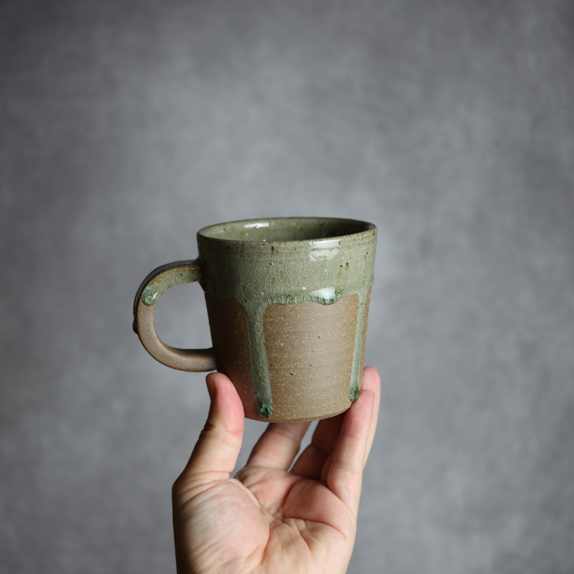 マグカップ1 灰釉 やちむん 陶器 仁陶器工房