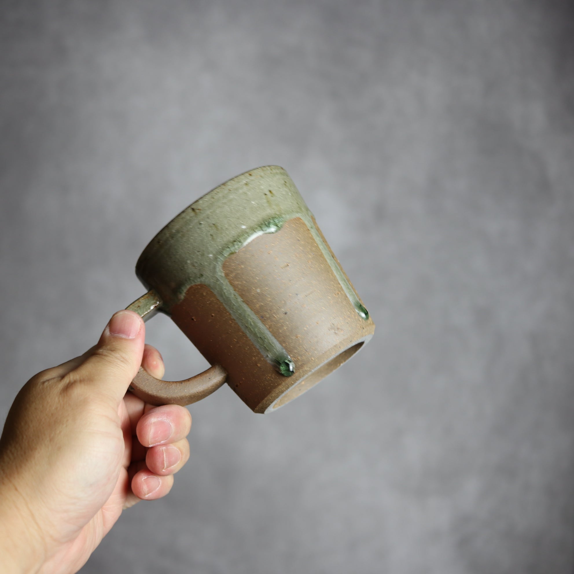 マグカップ1 灰釉 やちむん 陶器 仁陶器工房