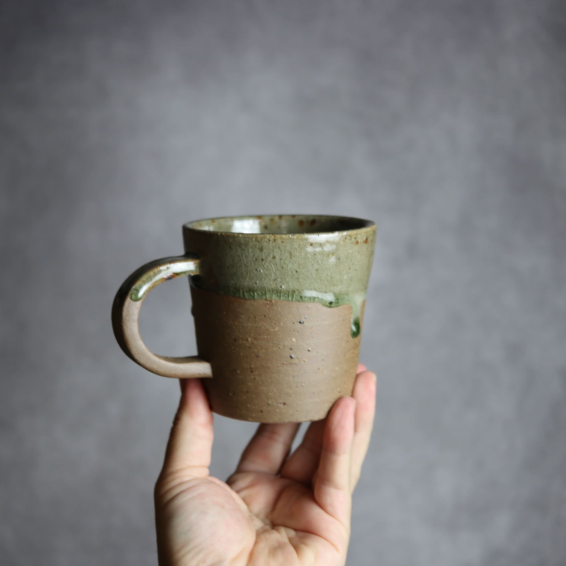 マグカップ2 灰釉 やちむん 陶器 仁陶器工房 陶器.