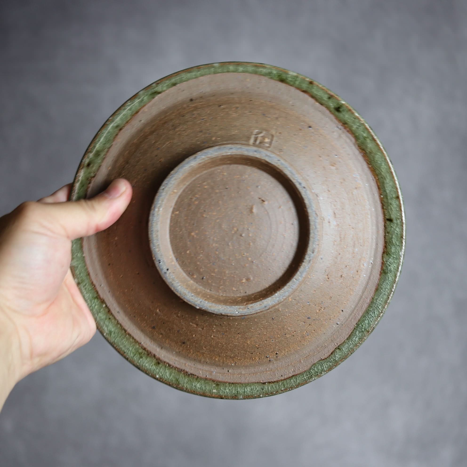 6寸皿2 灰釉 やちむん 陶器 仁陶器工房 陶器.