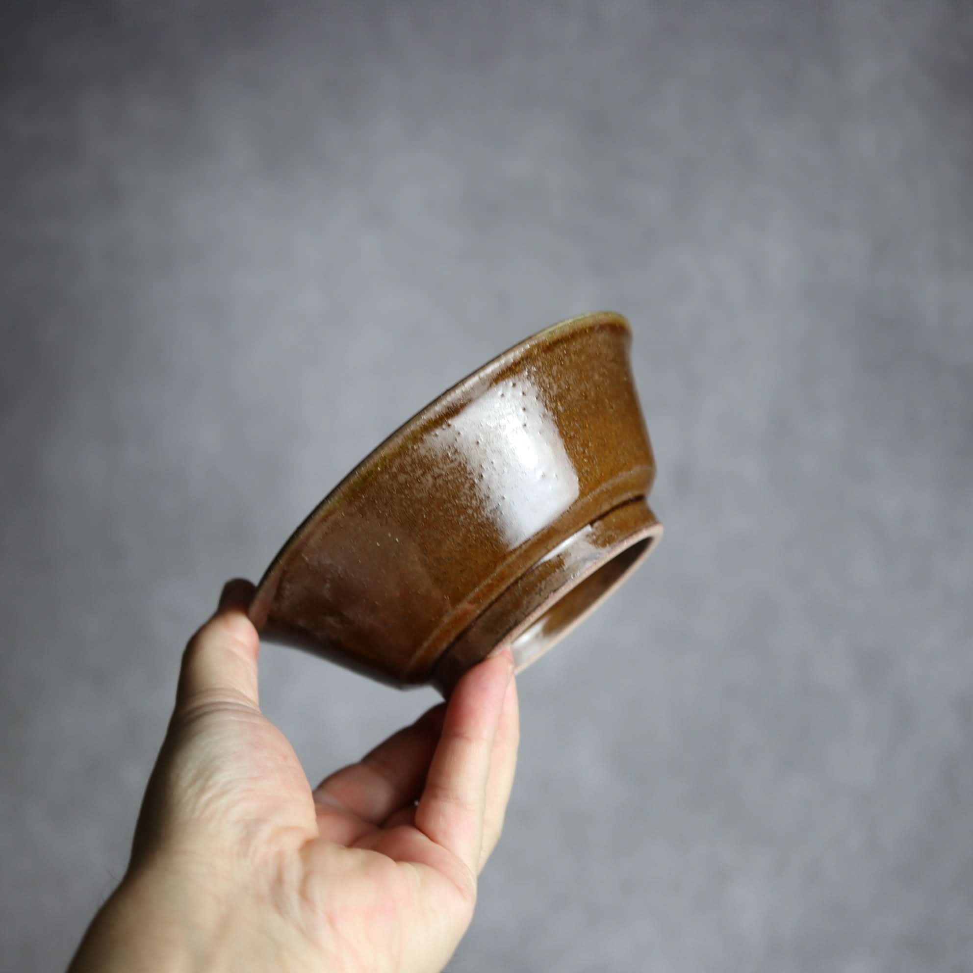 4.5寸安南鉢1 三彩 点打 やちむん 陶器 北窯 松田米司工房 やちむん 陶器.