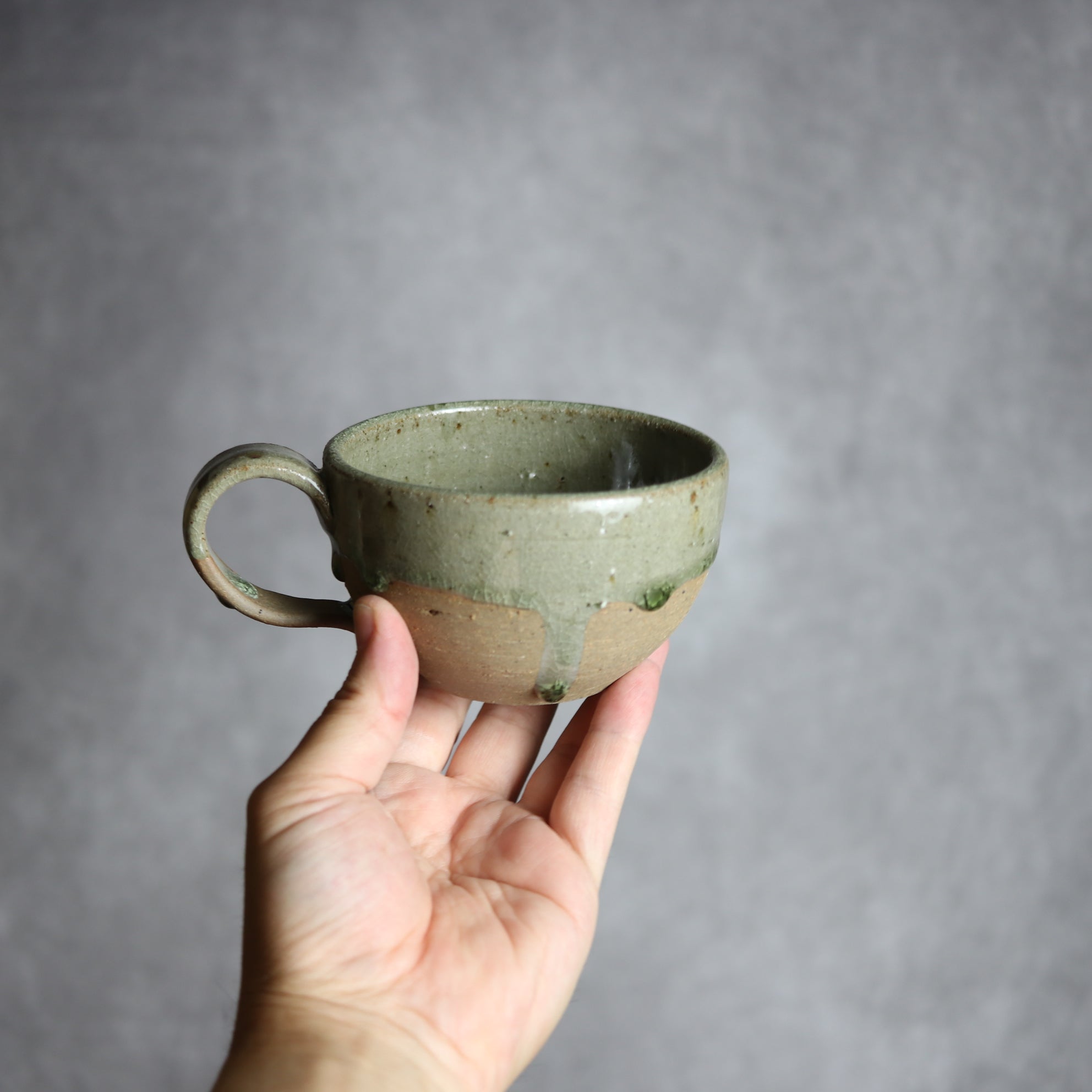 スープカップ1 灰釉 やちむん 陶器 仁陶器工房