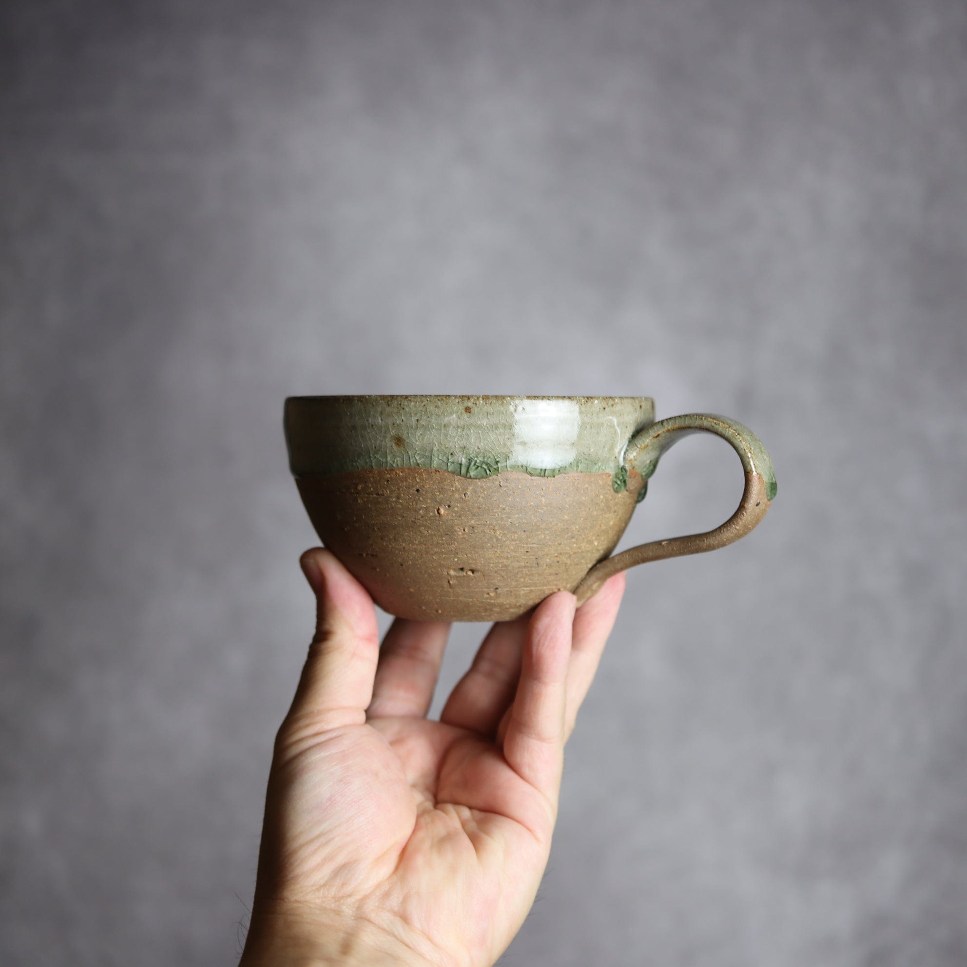 スープカップ2 灰釉 やちむん 陶器 仁陶器工房 陶器.