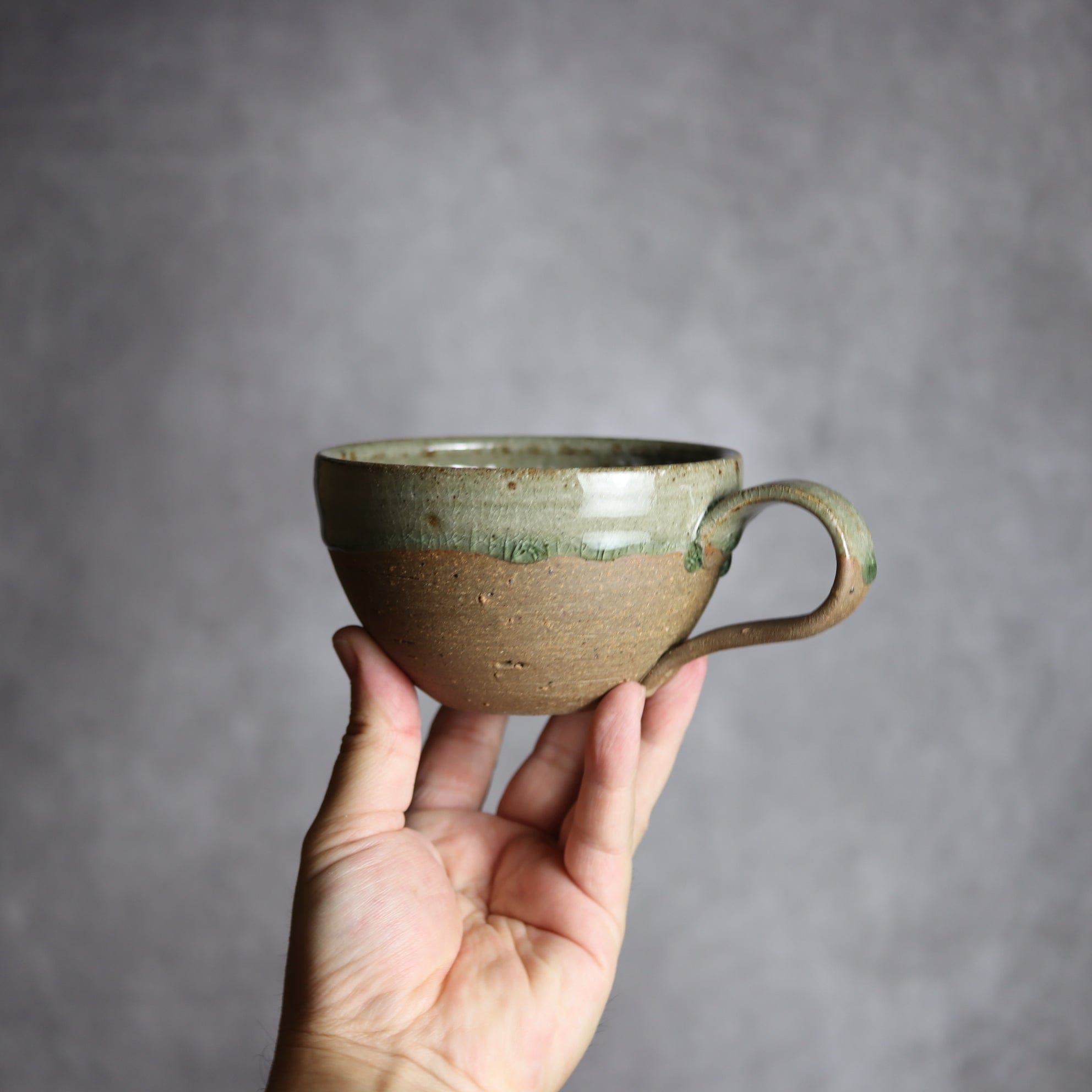 スープカップ2 灰釉 やちむん 陶器 仁陶器工房 陶器.