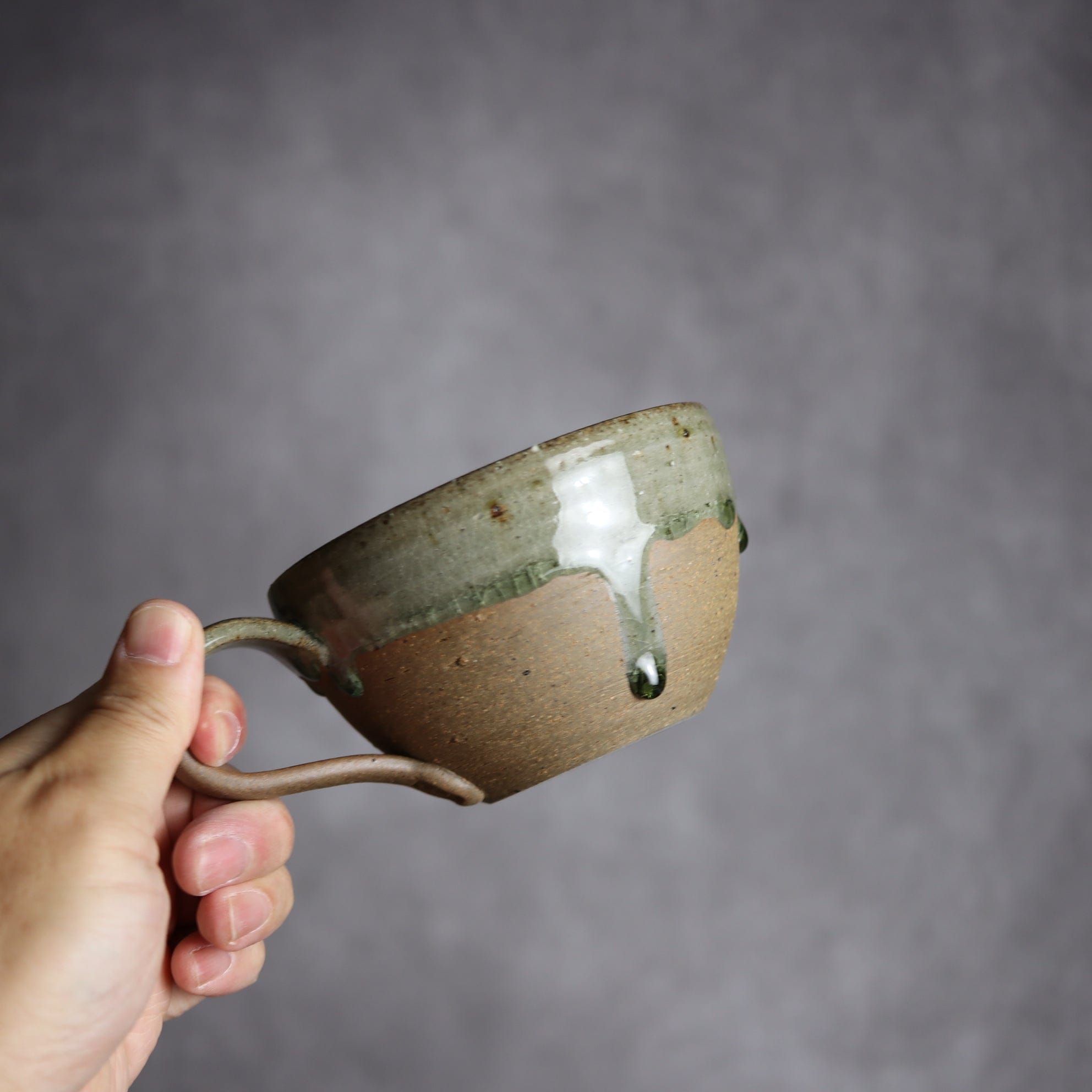 スープカップ2 灰釉 やちむん 陶器 仁陶器工房 陶器.