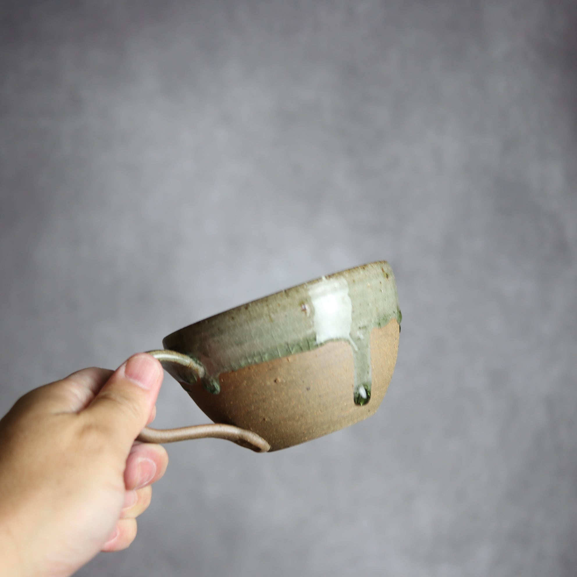 スープカップ2 灰釉 やちむん 陶器 仁陶器工房
