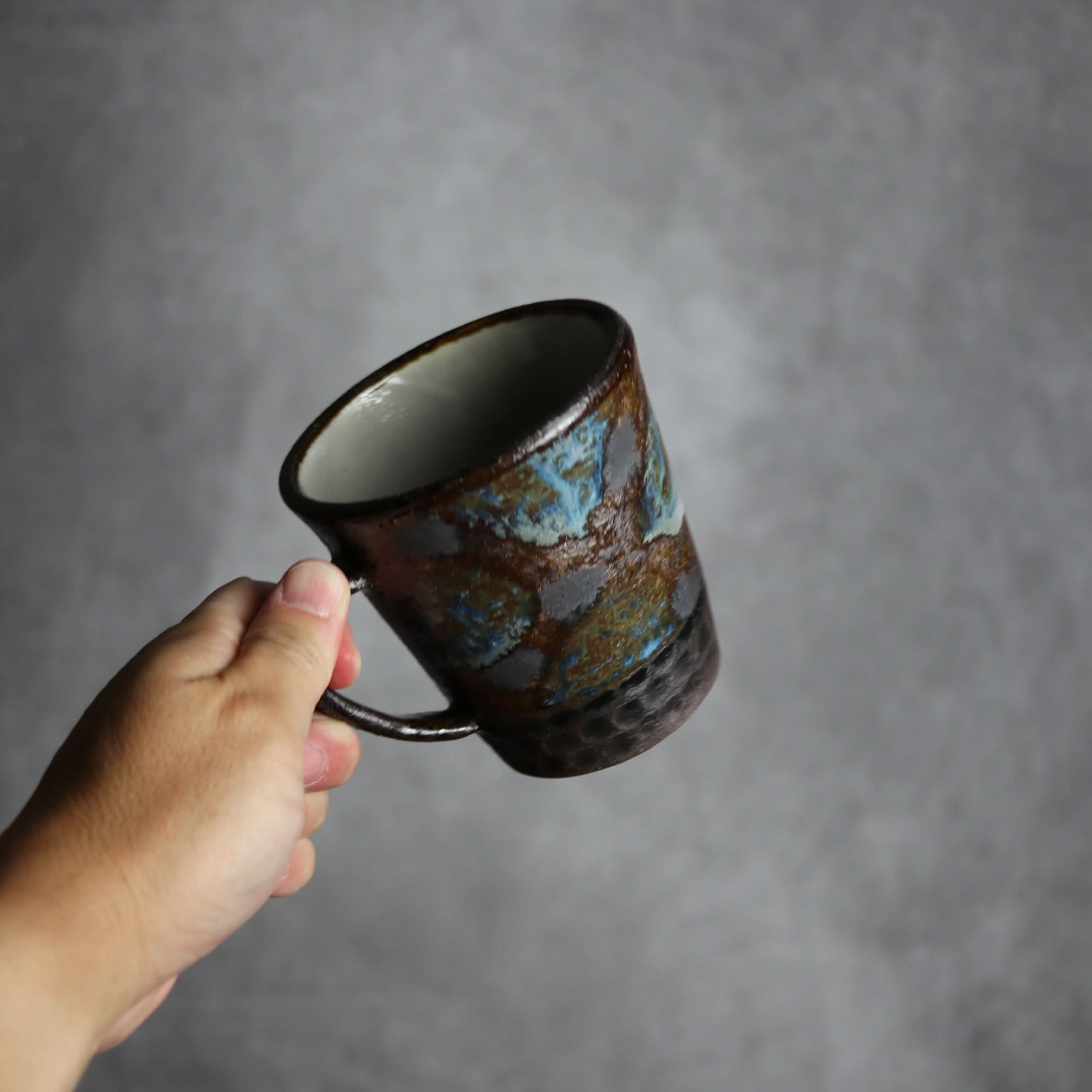 ビアマグ1 黒シリーズ やちむん 陶器 sui やちむん 陶器.