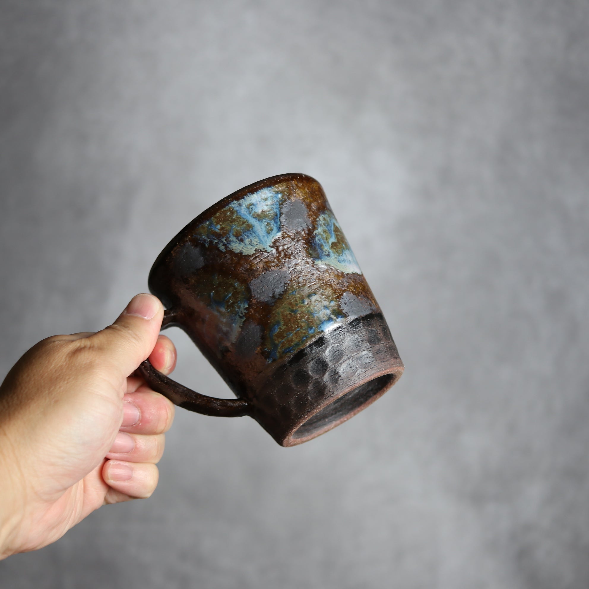 sui - ビアマグ1 黒シリーズ やちむん 陶器 sui - mundasui