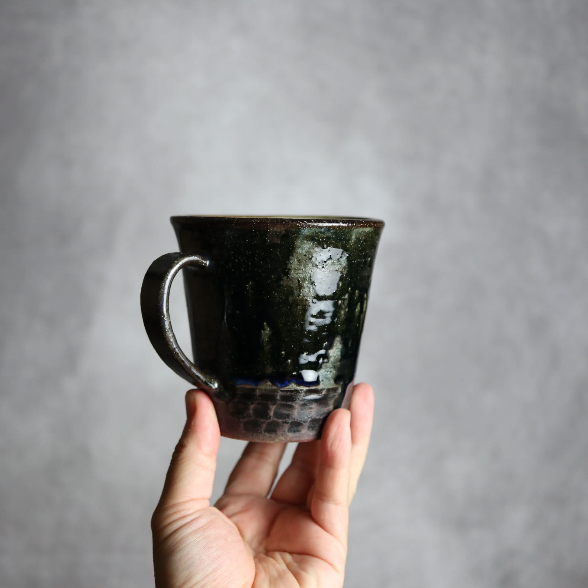 ビアマグ1 孔雀 やちむん 陶器 sui やちむん 陶器.