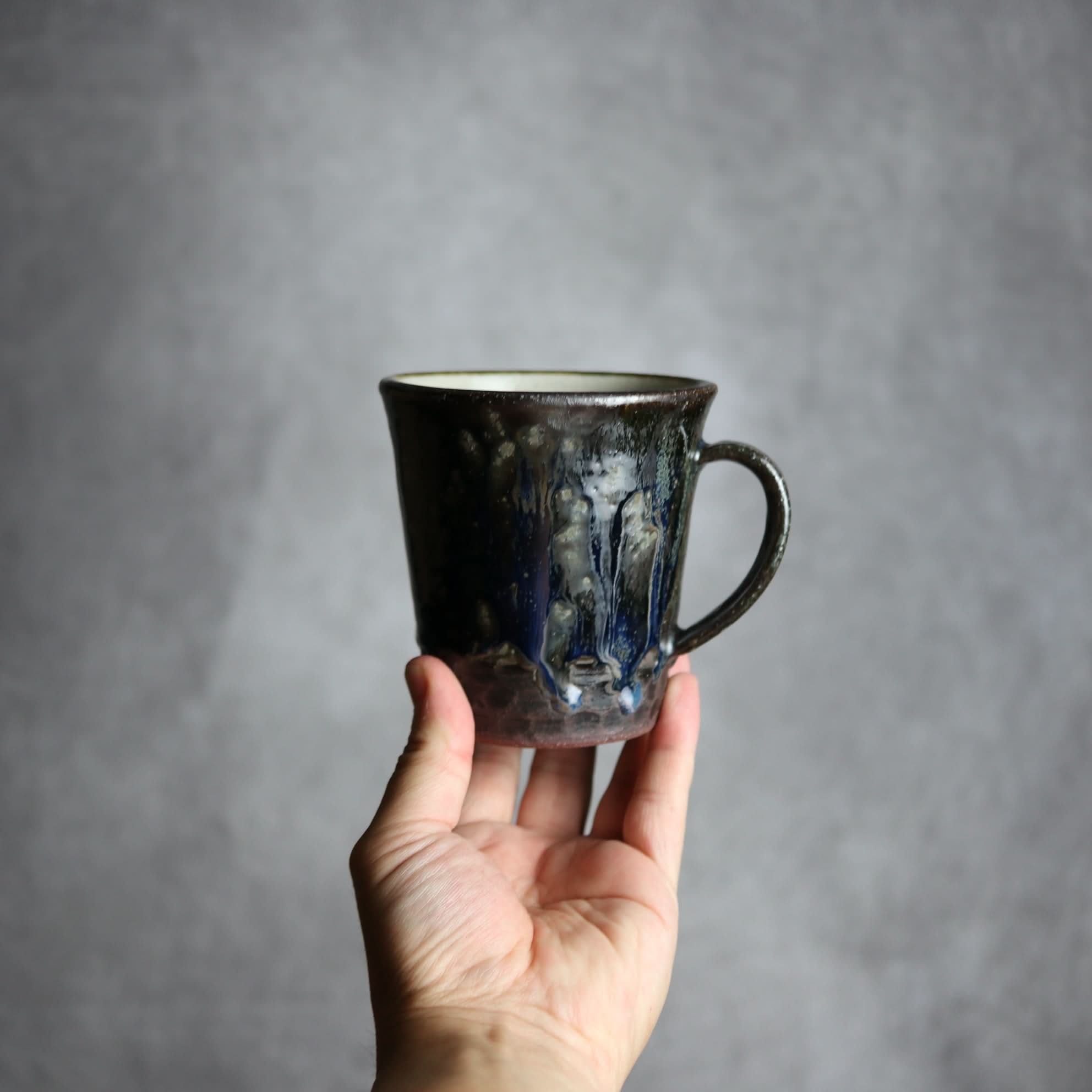 ビアマグ1 孔雀 やちむん 陶器 sui やちむん 陶器.