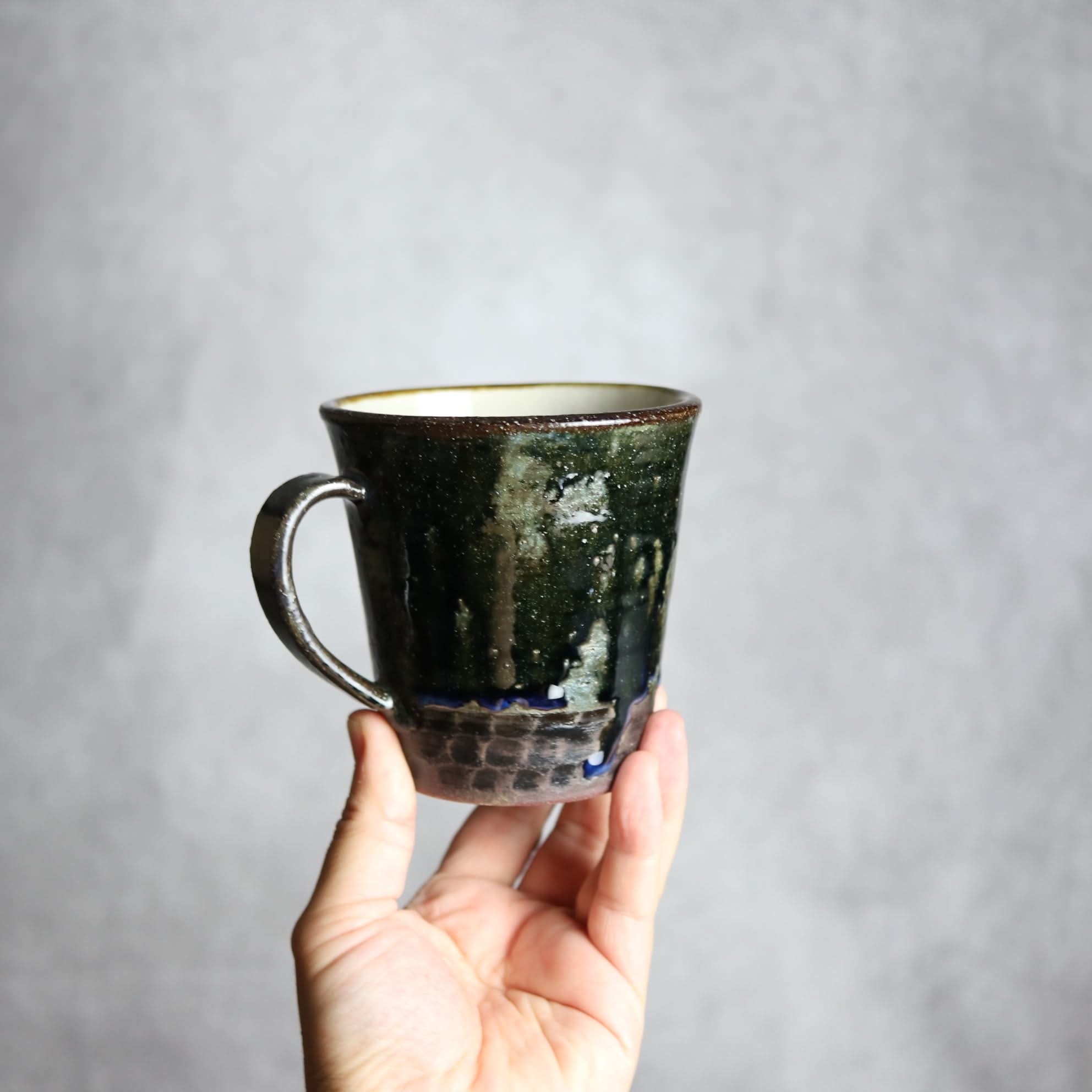 ビアマグ1 孔雀 やちむん 陶器 sui やちむん 陶器.