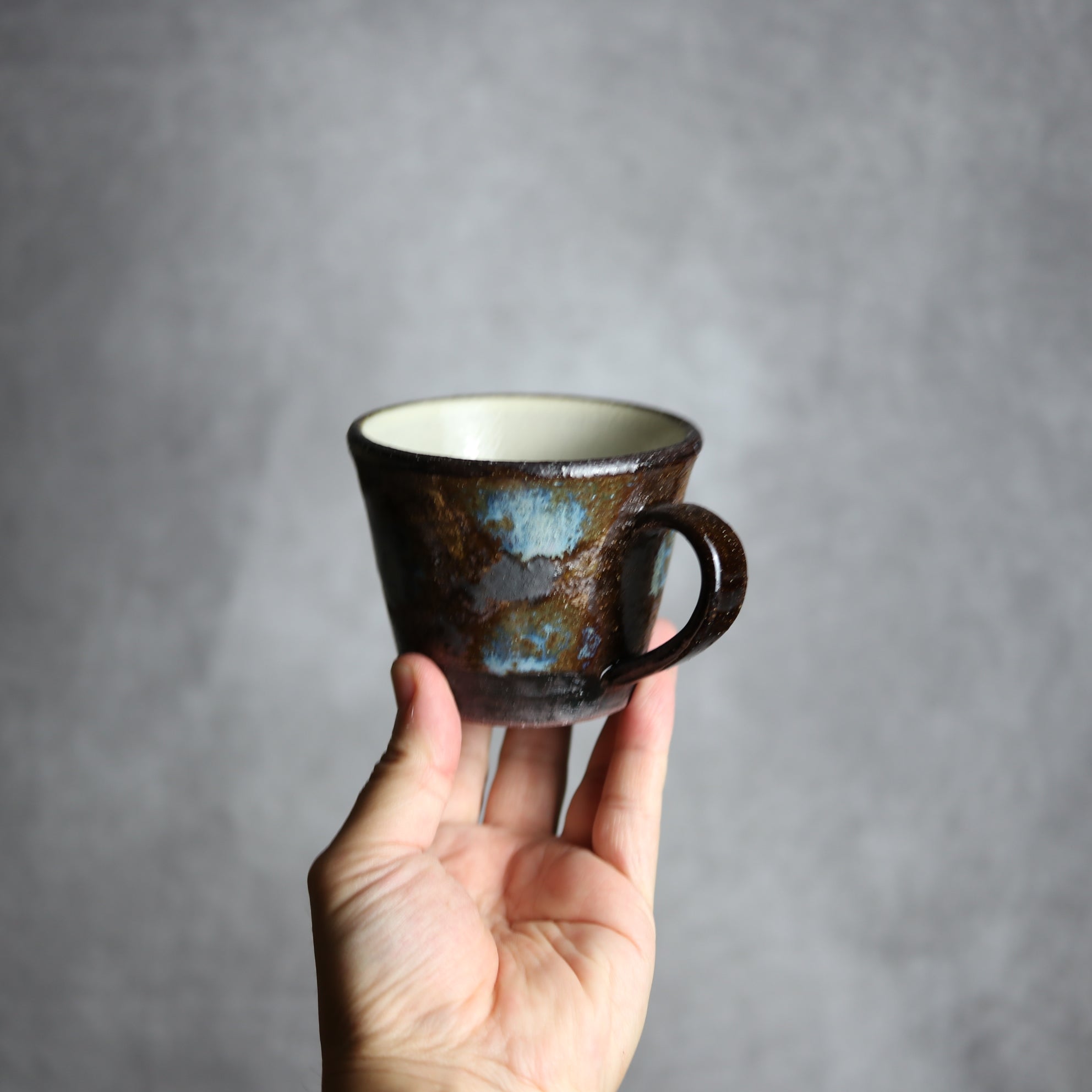 sui - コーヒーカップ1 黒シリーズ やちむん 陶器 sui - mundasui