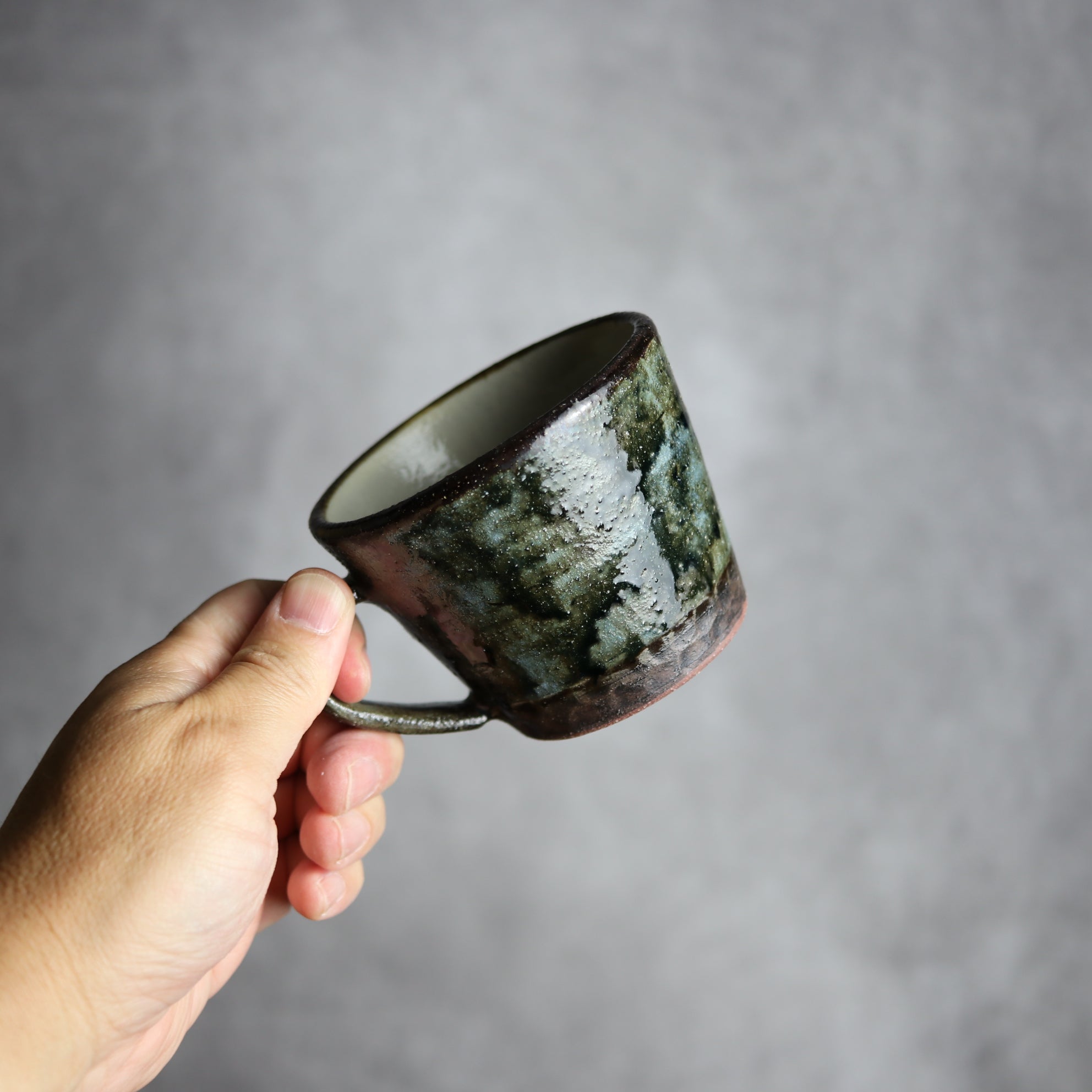 sui - コーヒーカップ1 孔雀 やちむん 陶器 sui - mundasui