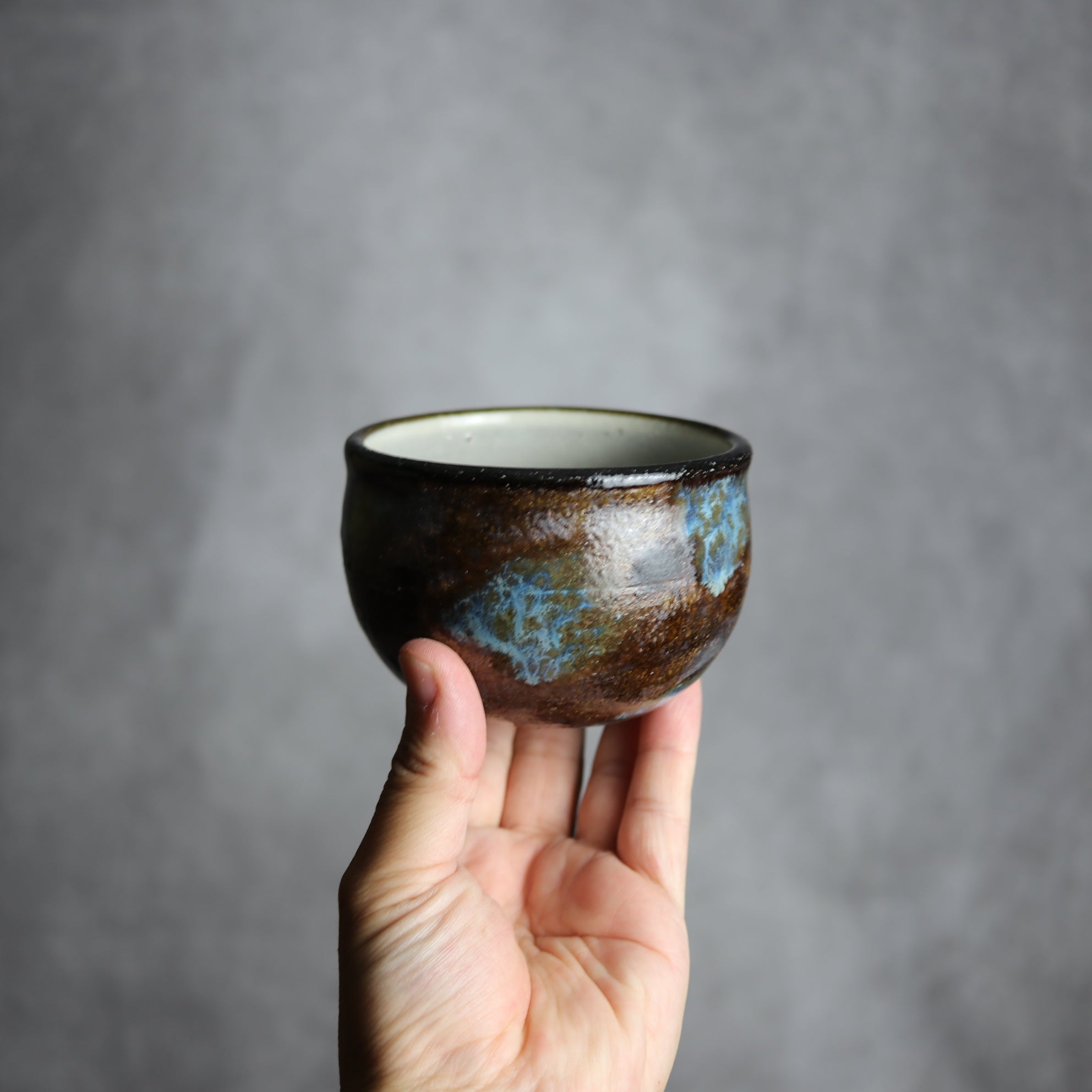 sui - カフェオレボウル1 黒シリーズ やちむん 陶器 sui - mundasui