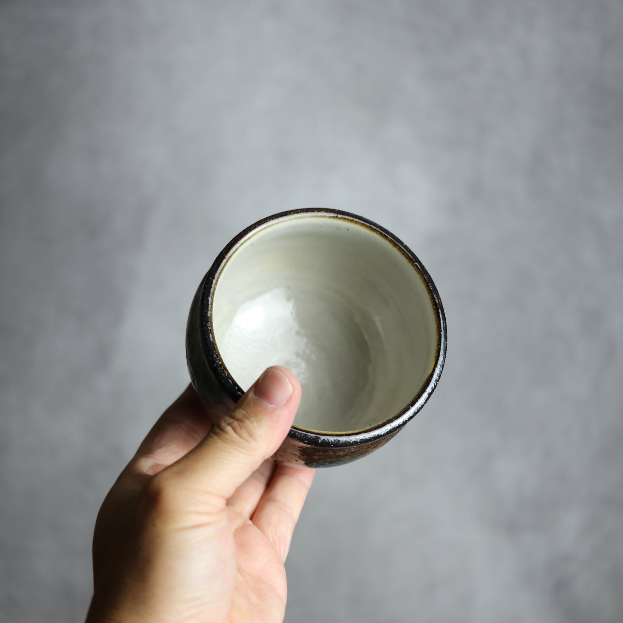 sui - カフェオレボウル1 黒シリーズ やちむん 陶器 sui - mundasui