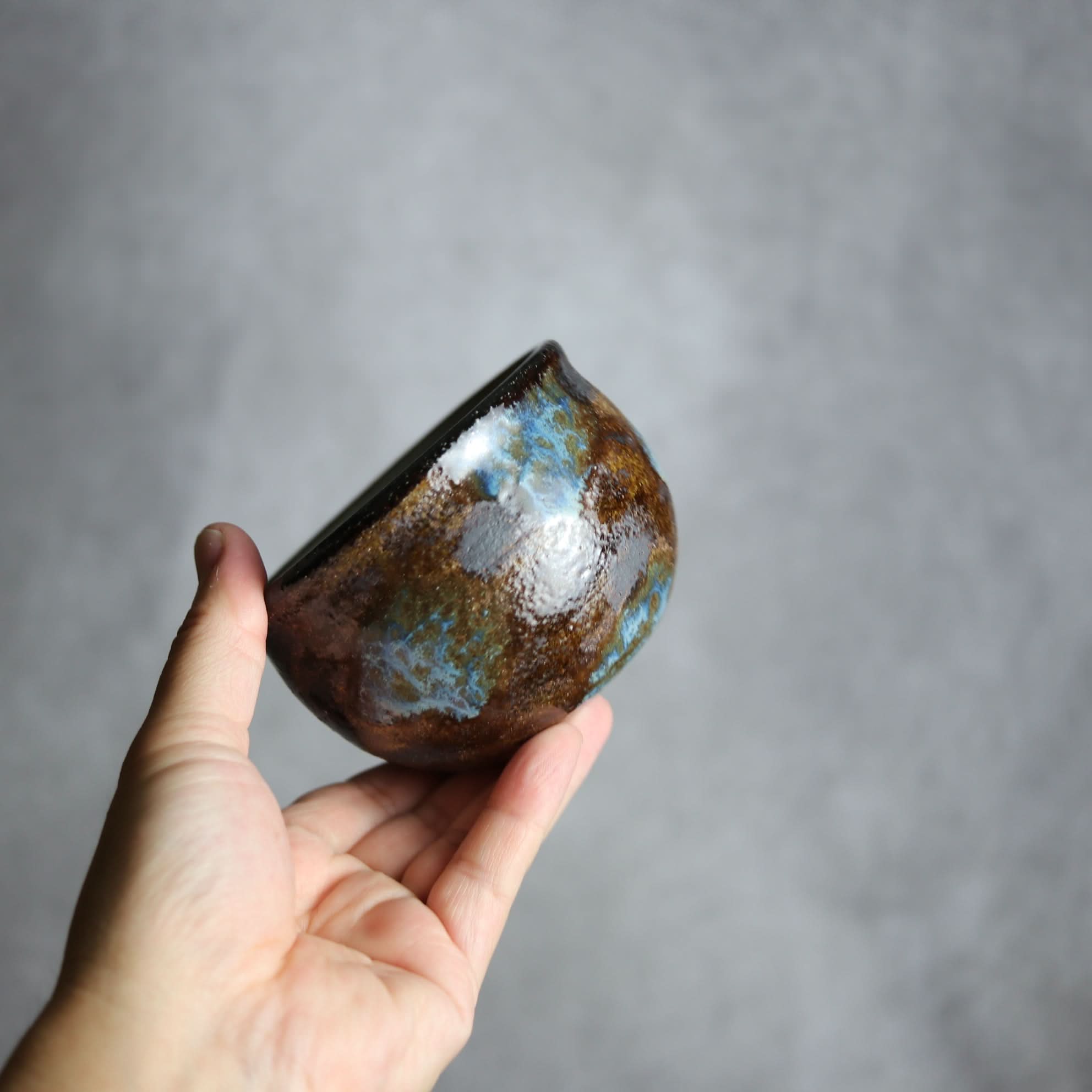 カフェオレボウル1 黒シリーズ やちむん 陶器 sui やちむん 陶器.