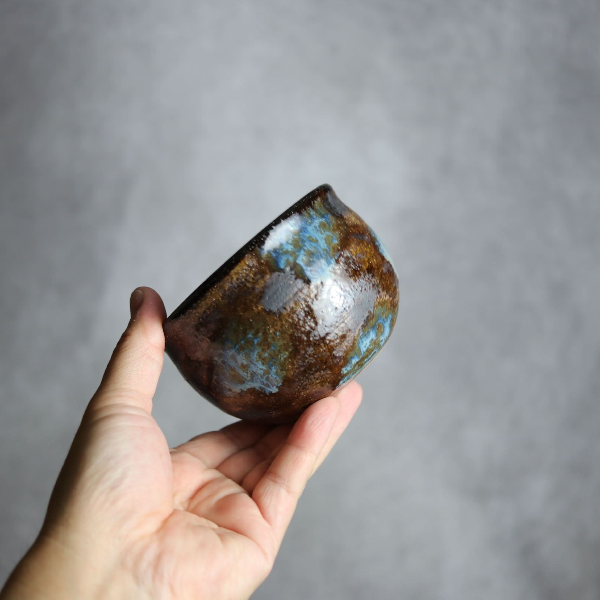 カフェオレボウル1 黒シリーズ やちむん 陶器 sui やちむん 陶器.