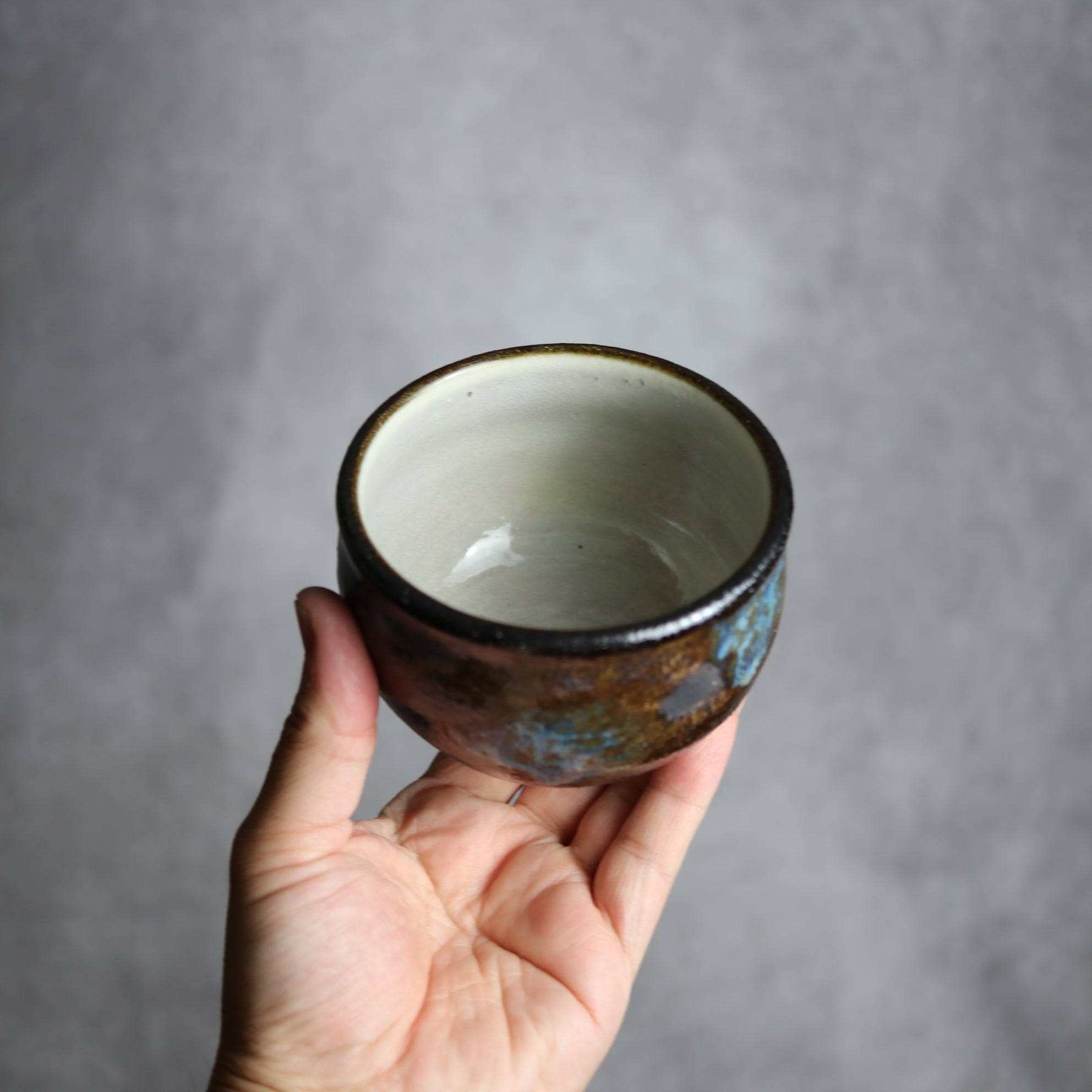 sui - カフェオレボウル1 黒シリーズ やちむん 陶器 sui - mundasui