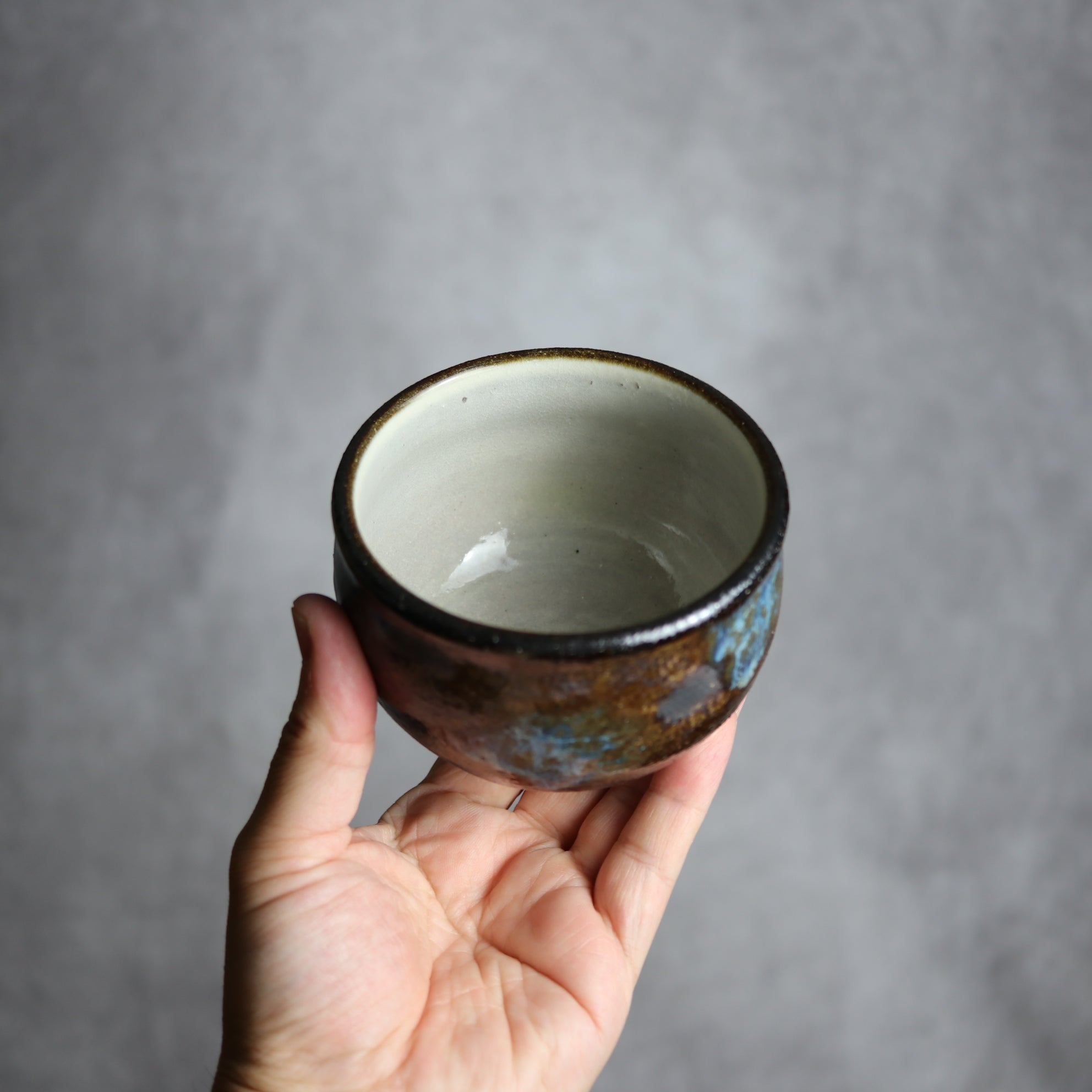 sui - カフェオレボウル1 黒シリーズ やちむん 陶器 sui - mundasui