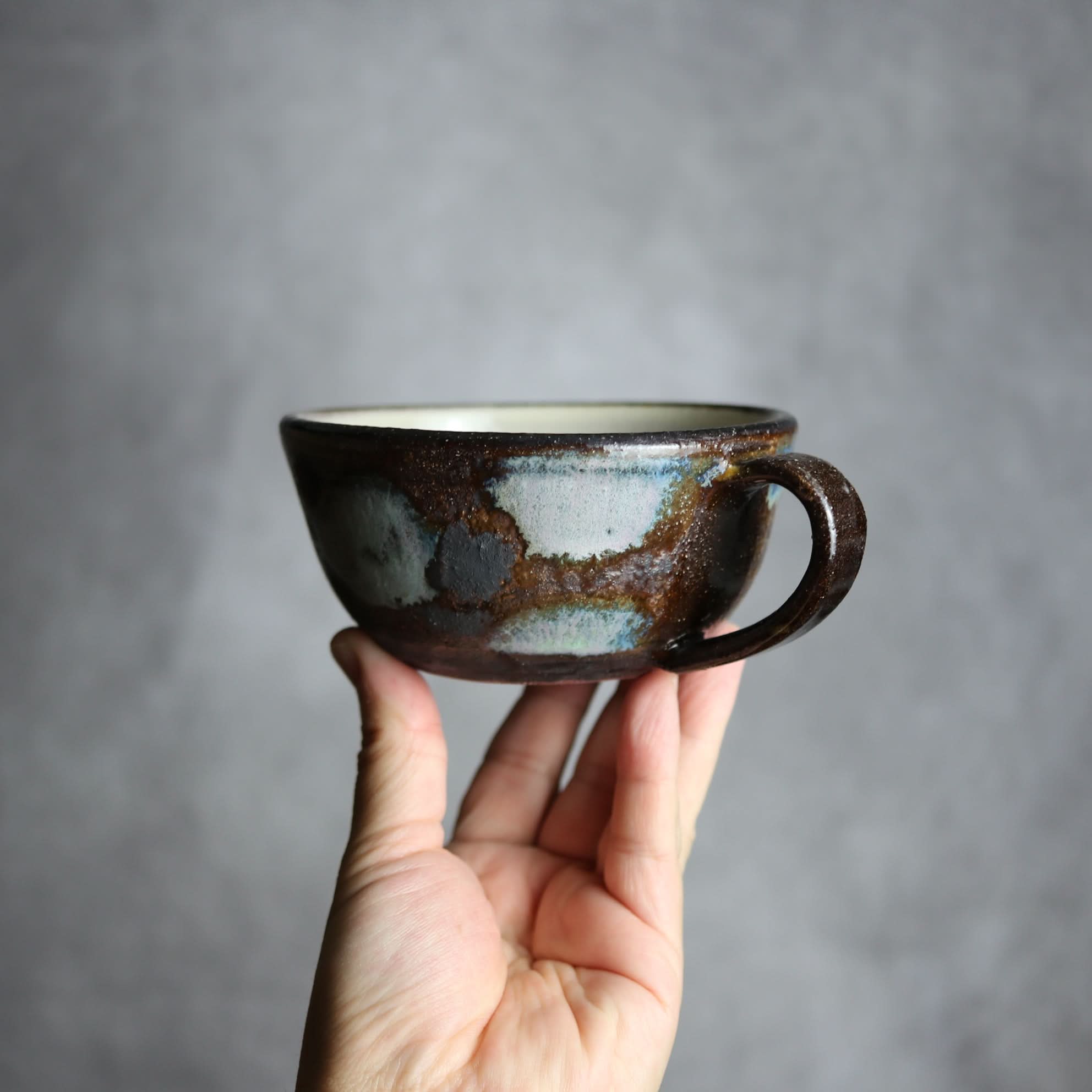 スープカップ1 黒シリーズ やちむん 陶器 sui やちむん 陶器.