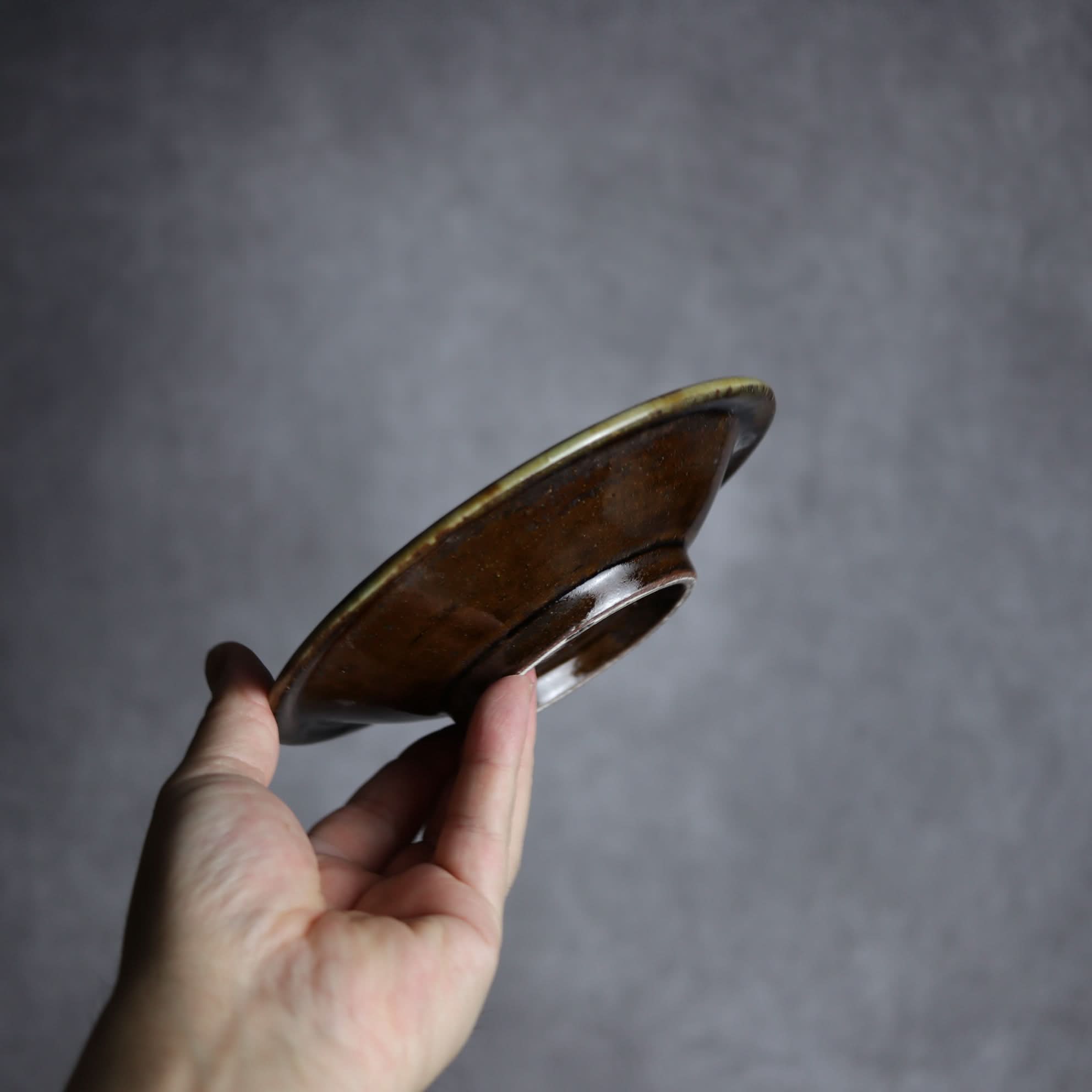 5寸皿1 三彩 点打 やちむん 陶器 北窯 松田米司工房 やちむん 陶器.