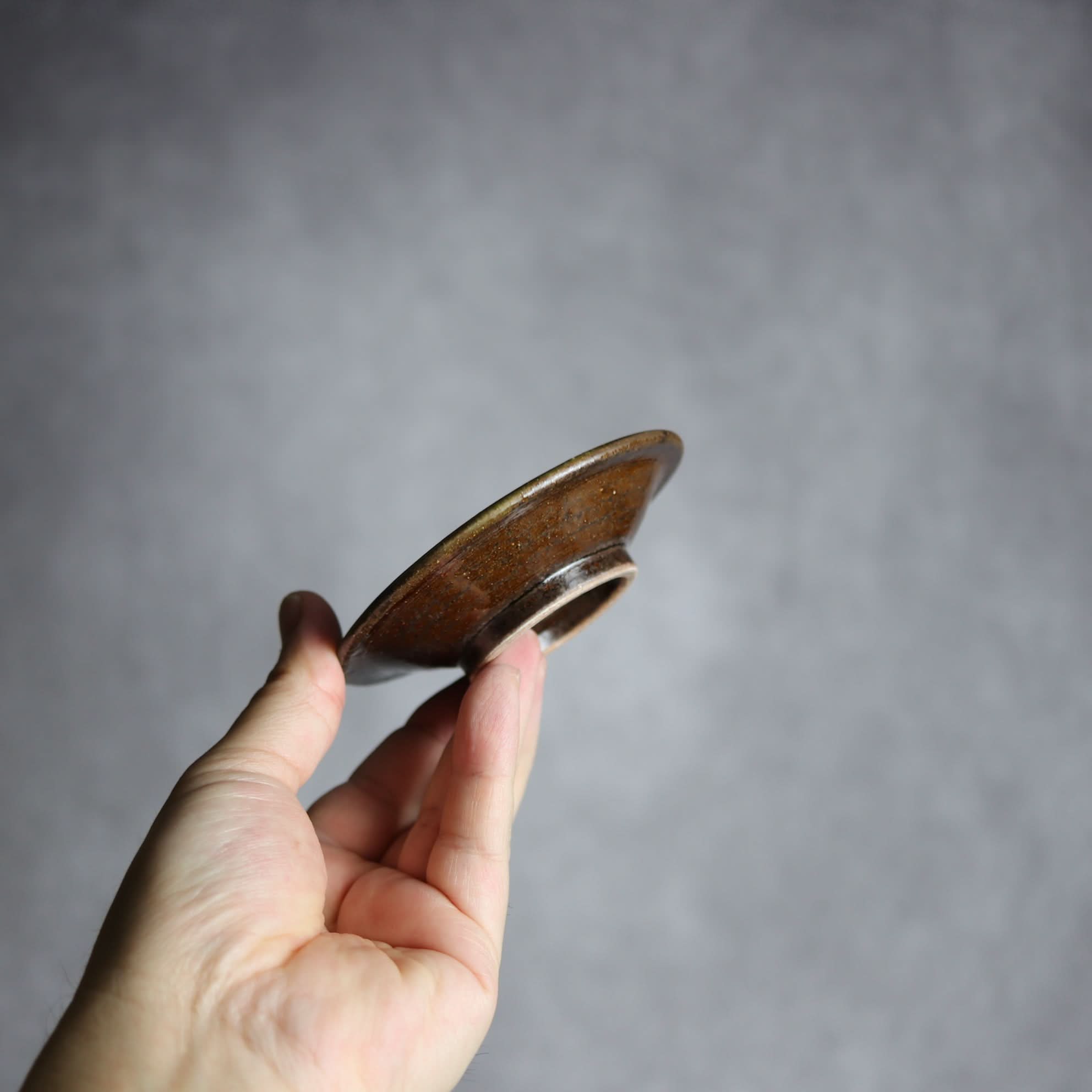 3寸皿1 三彩 掛釉 やちむん 陶器 北窯 松田米司工房 やちむん 陶器.