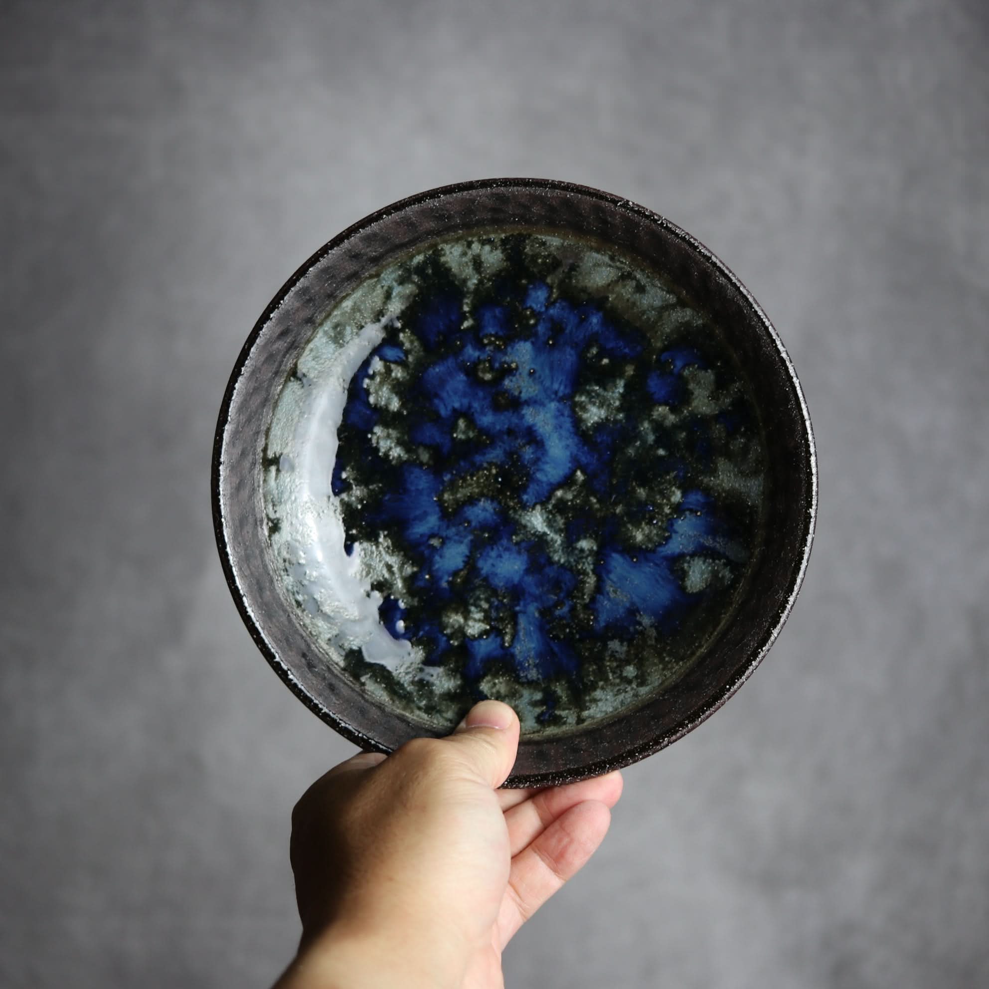 6寸皿1 孔雀 やちむん 陶器 sui やちむん 陶器.