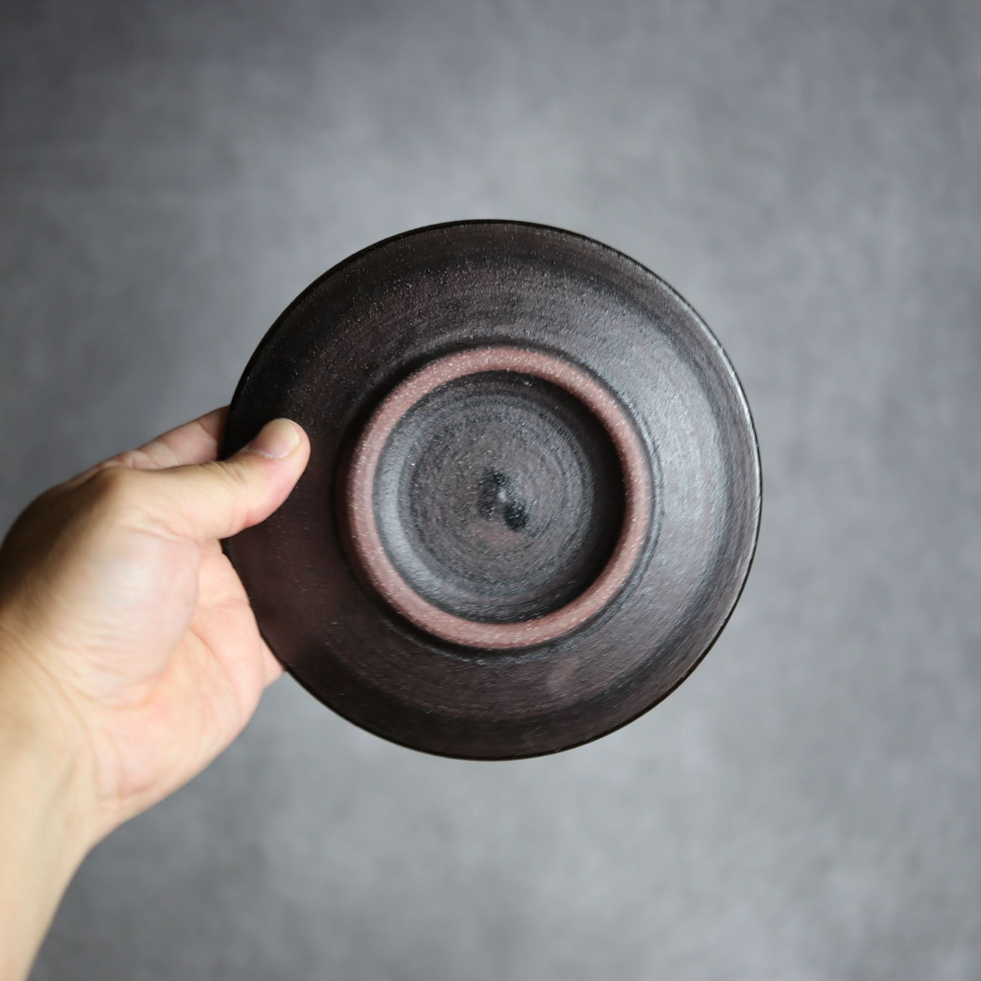 5寸皿1 黒シリーズ やちむん 陶器 sui やちむん 陶器.