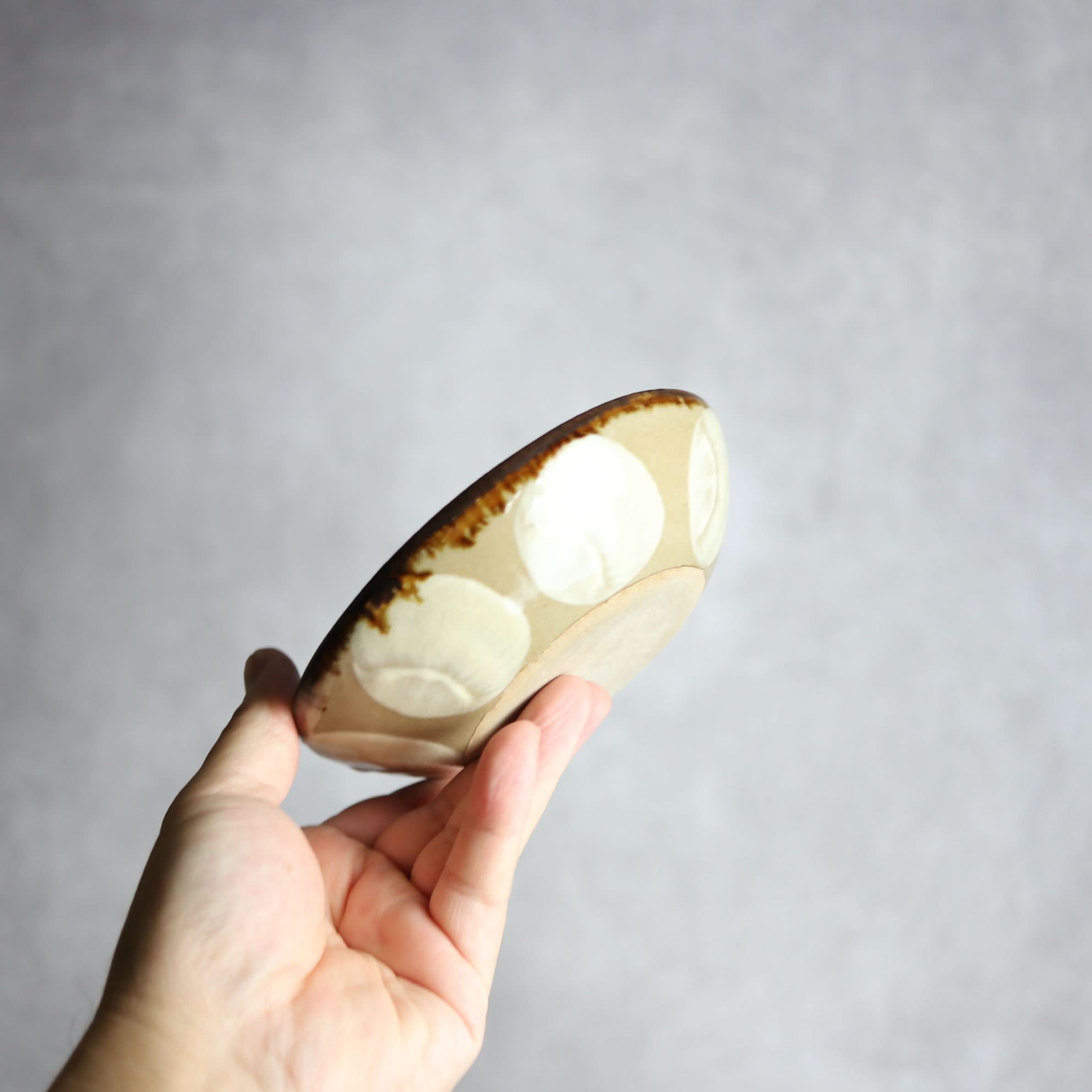 Alt Tag:*小鉢3 三彩紋 やちむん 陶器 エドメ陶房