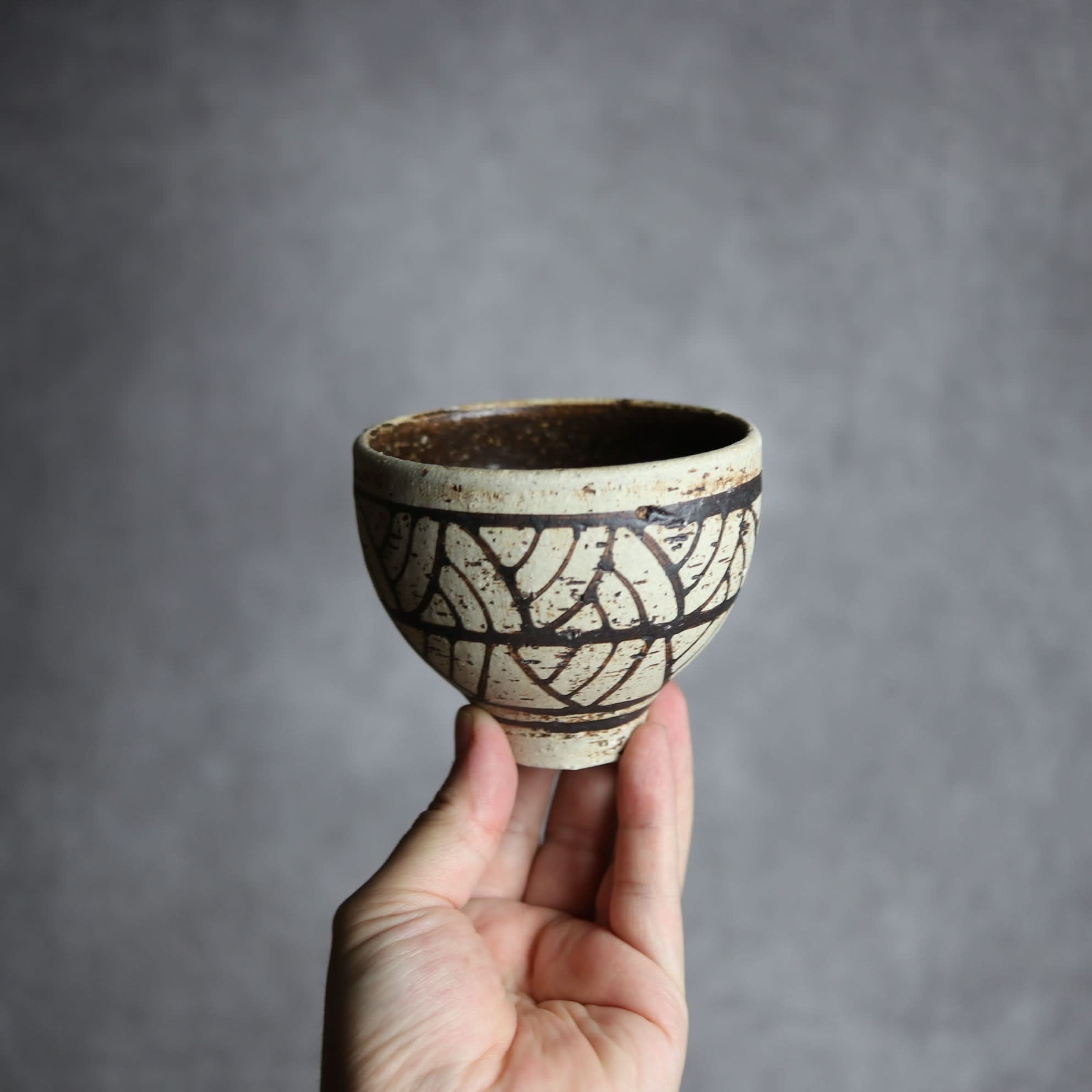 ロックカップ 柄1 やちむん 陶器 田村聡士 mano619 やちむん 陶器.