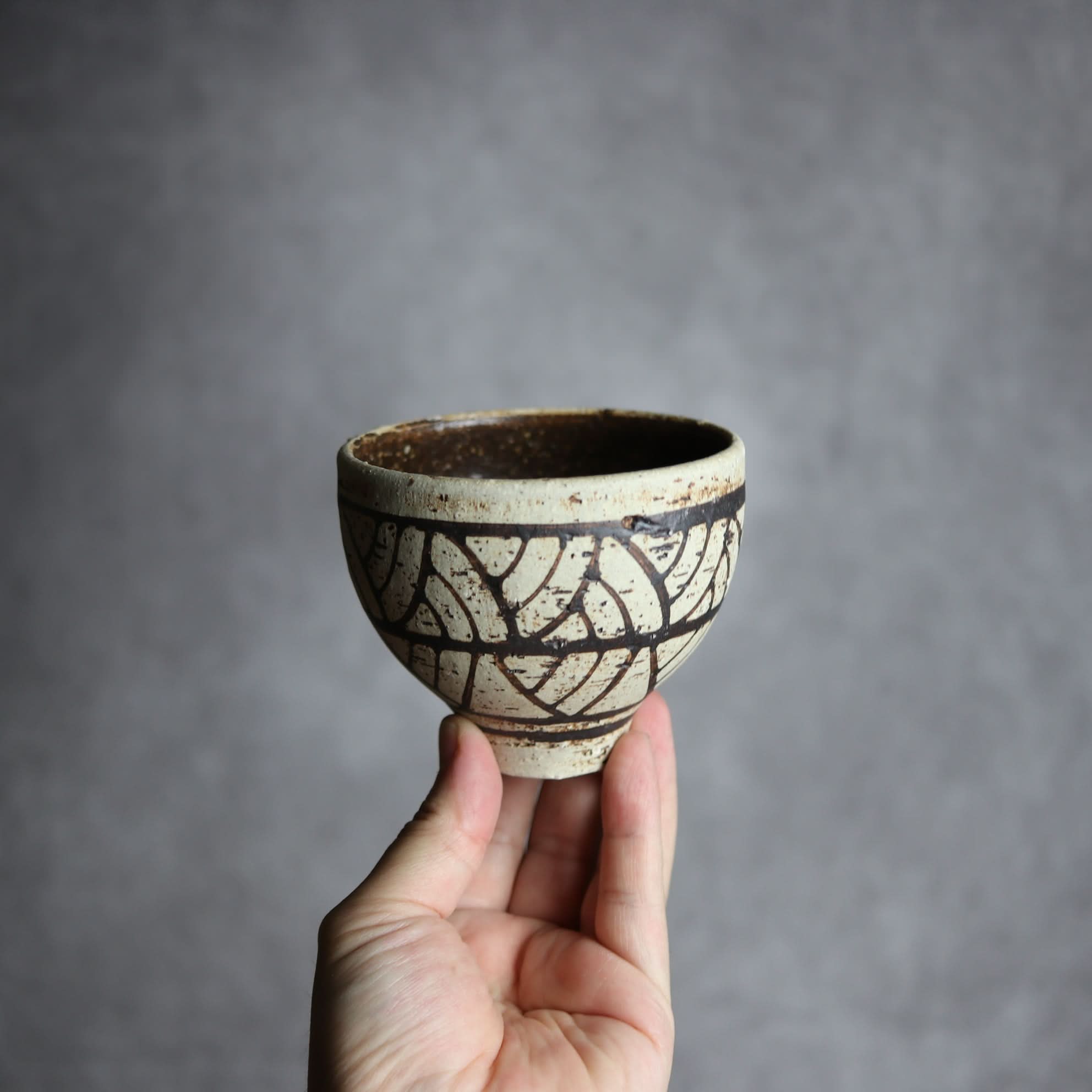 ロックカップ 柄1 やちむん 陶器 田村聡士 mano619 やちむん 陶器.