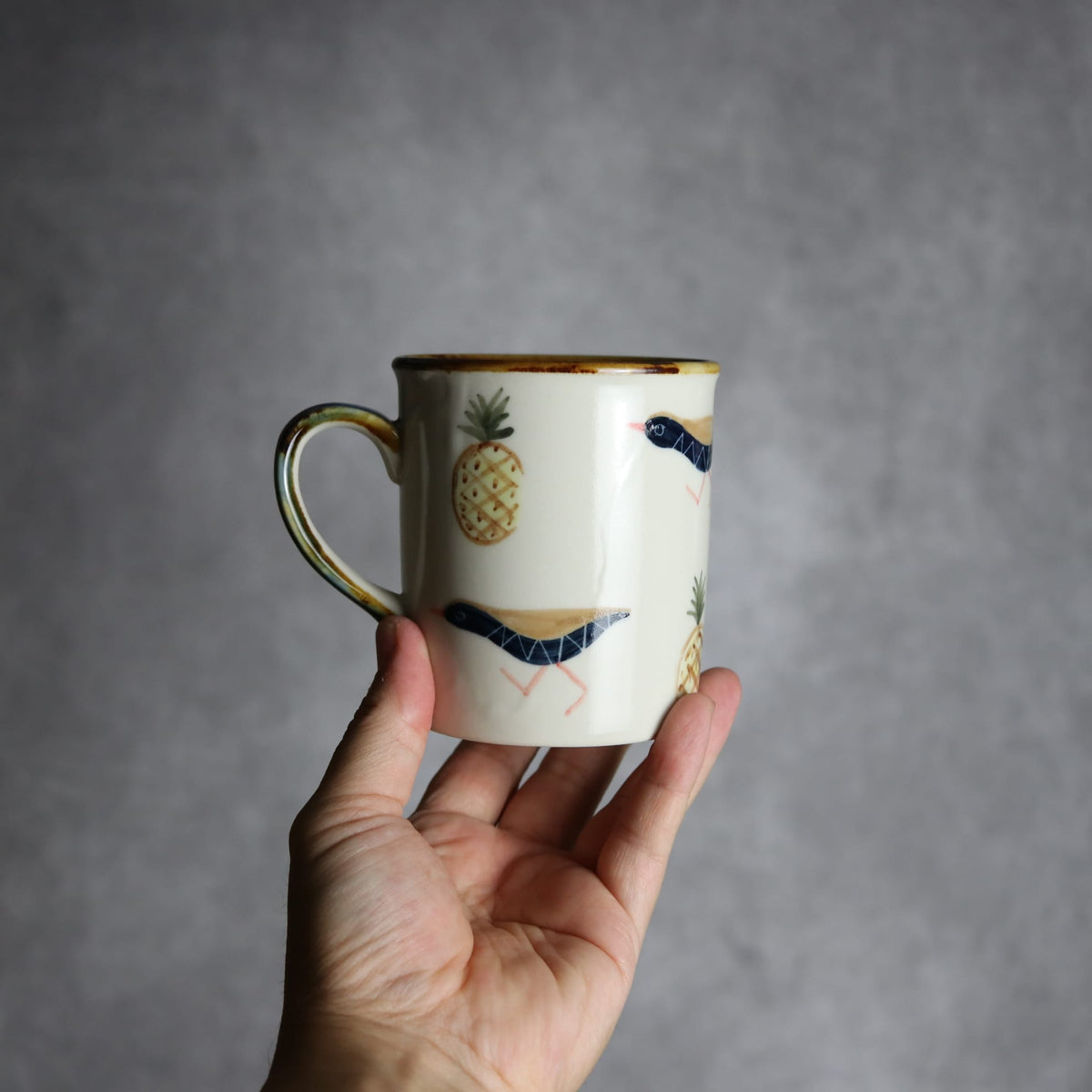 トールマグ ヤンバルクイナパイン やちむん 陶器 atelier qucchane